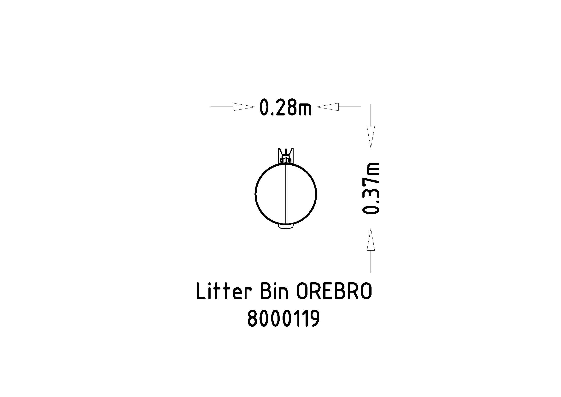 Litter Bin Orebro
