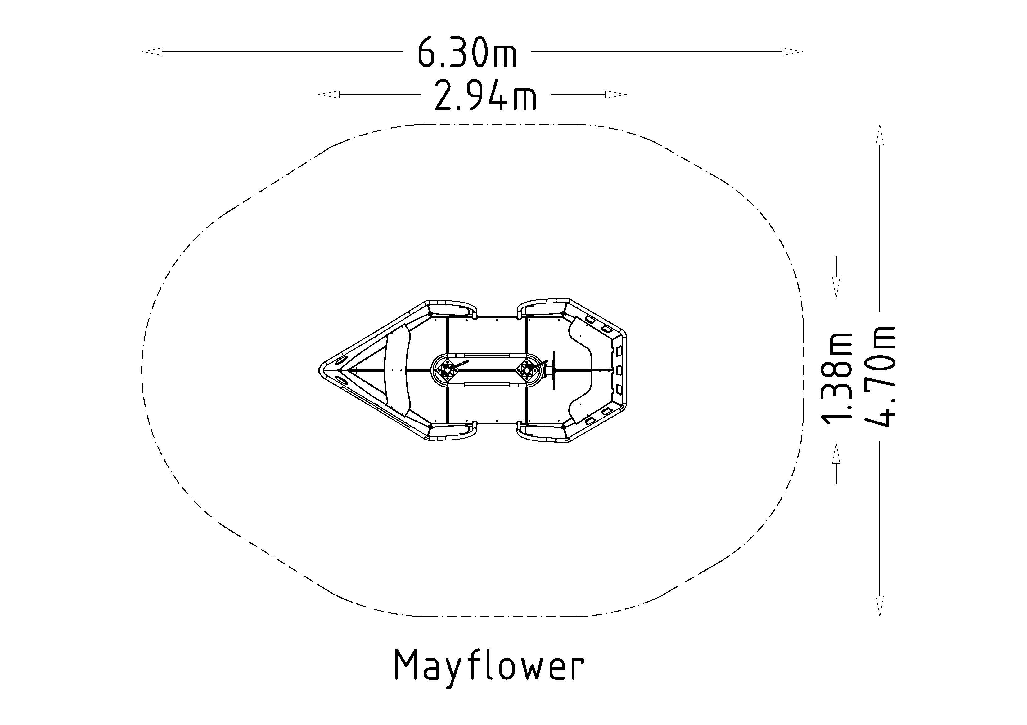 Primavera giocattolo Mayflower