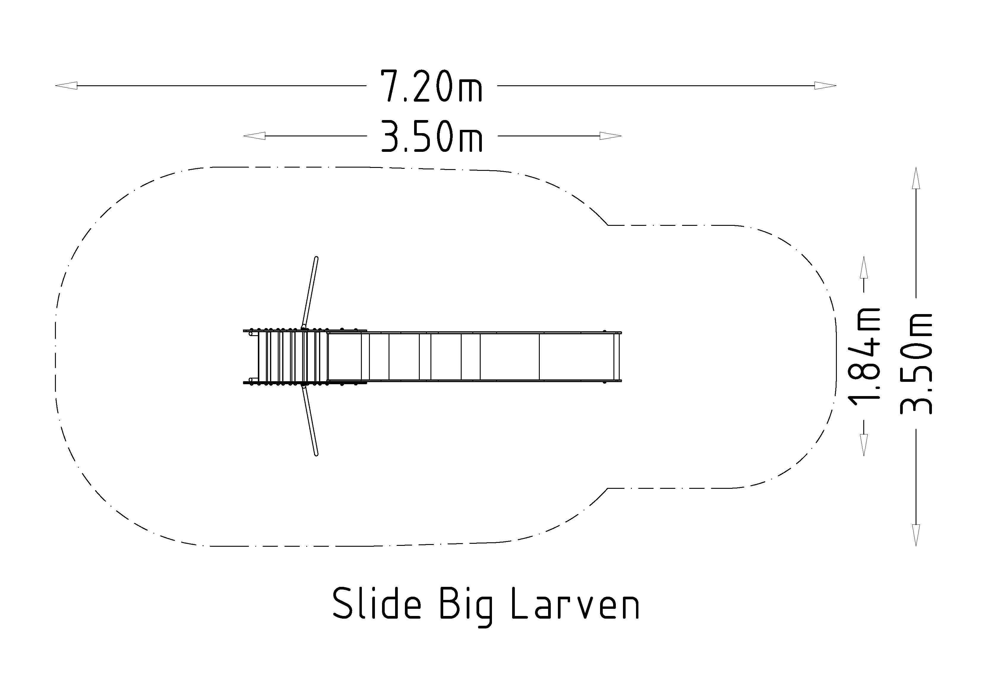 Slide Big Larven