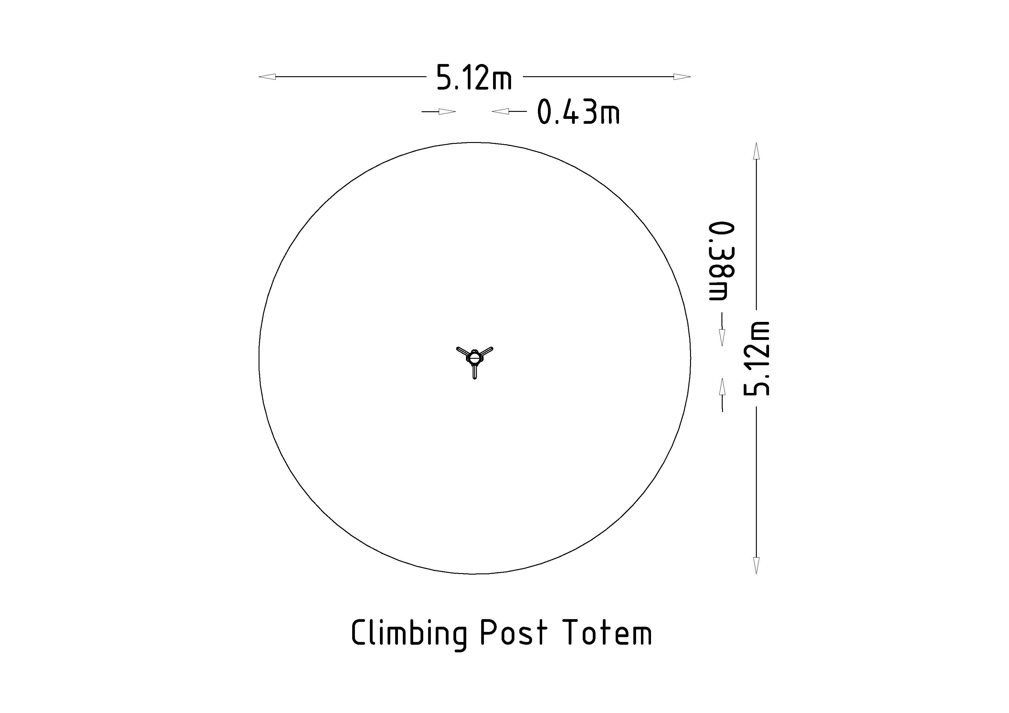 Climbing Post Totem