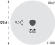 Tramoggia a piattaforma (altezza 0,55 cm)