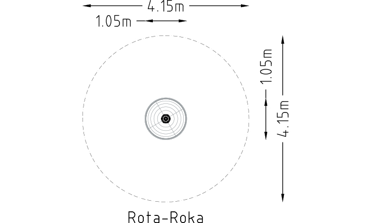 Rond-point inclusif Rota Roka