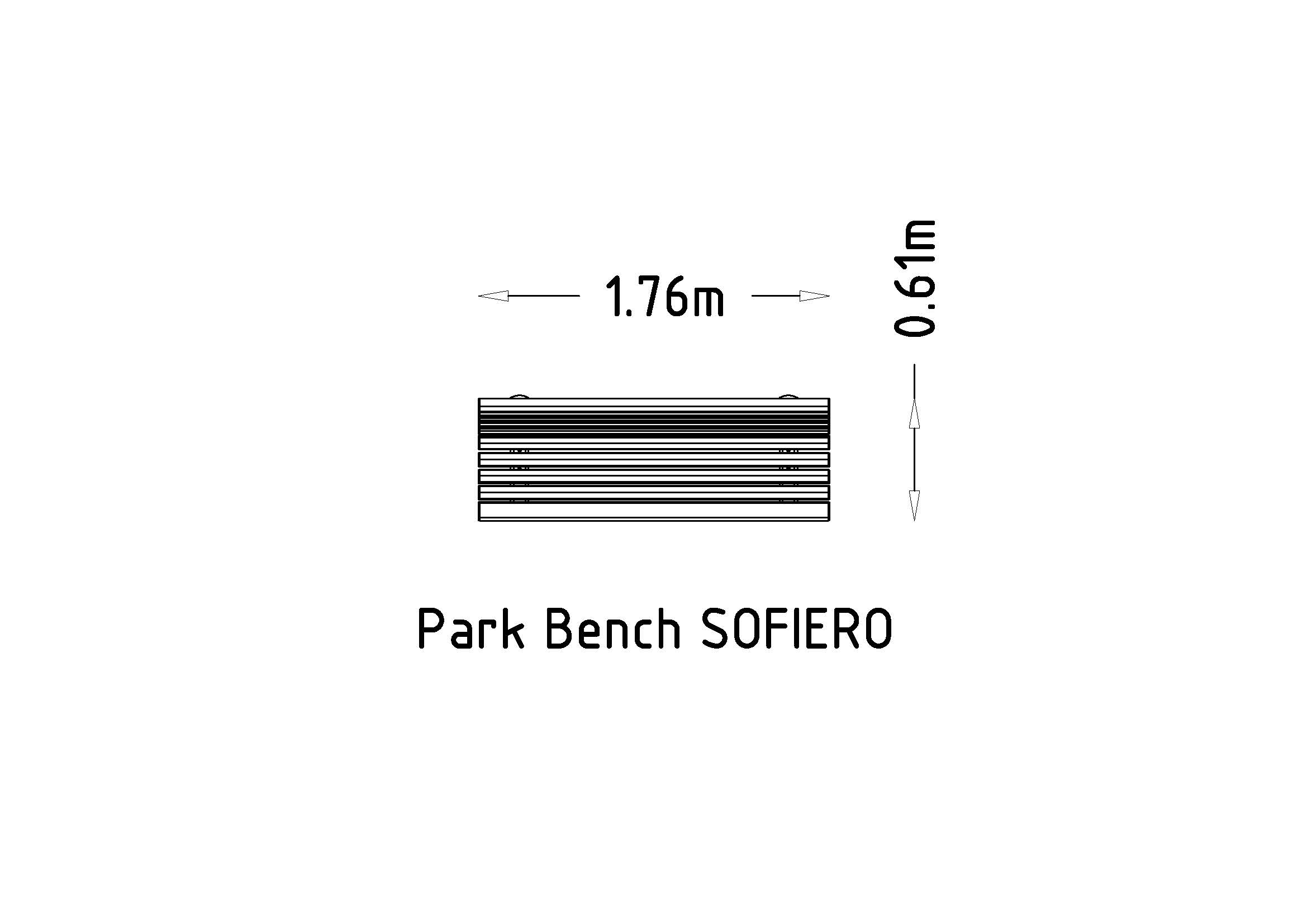 Park Bench Sofiero 