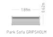 Park Bench Gripsholm 