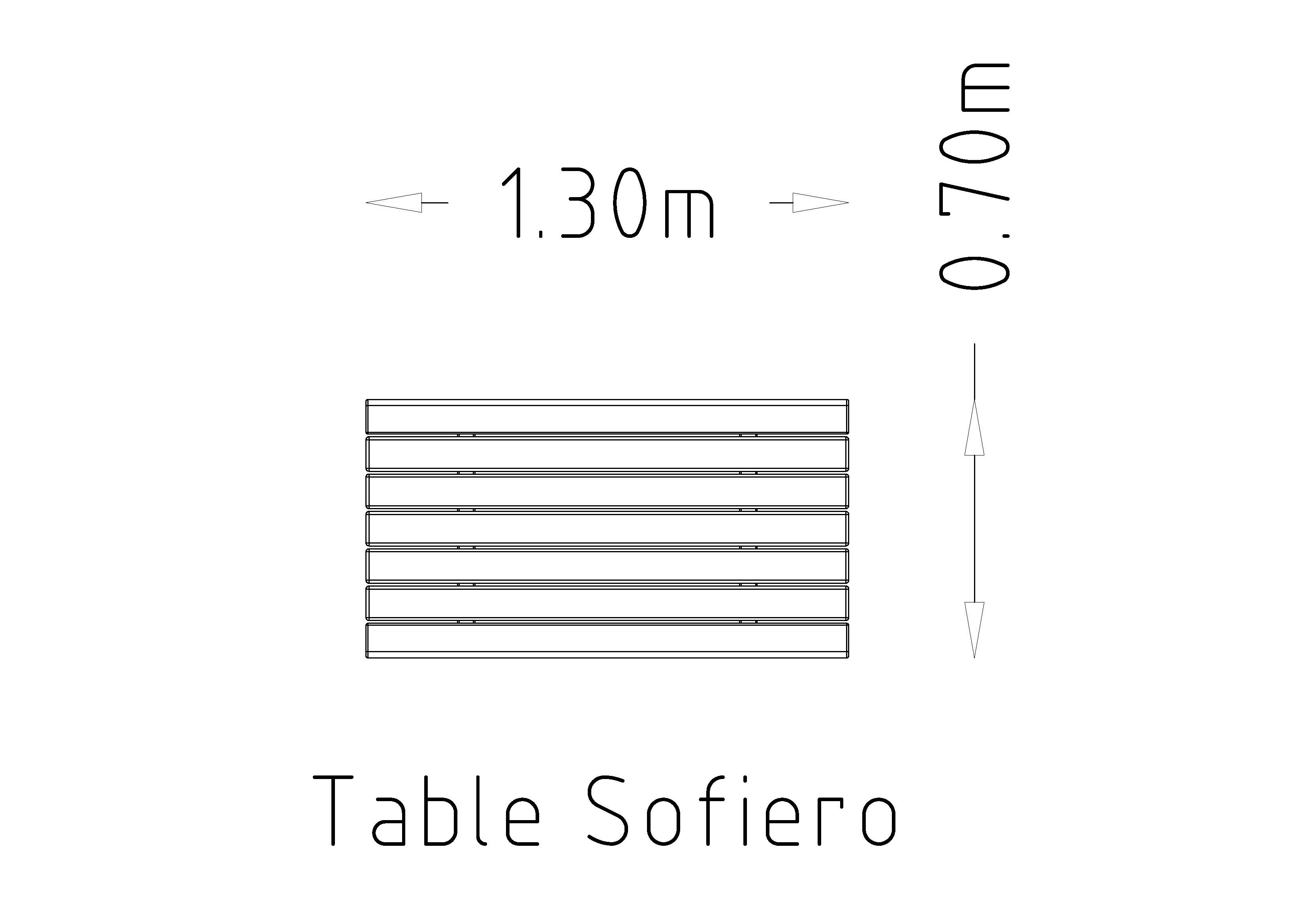 Pöytä Sofiero 