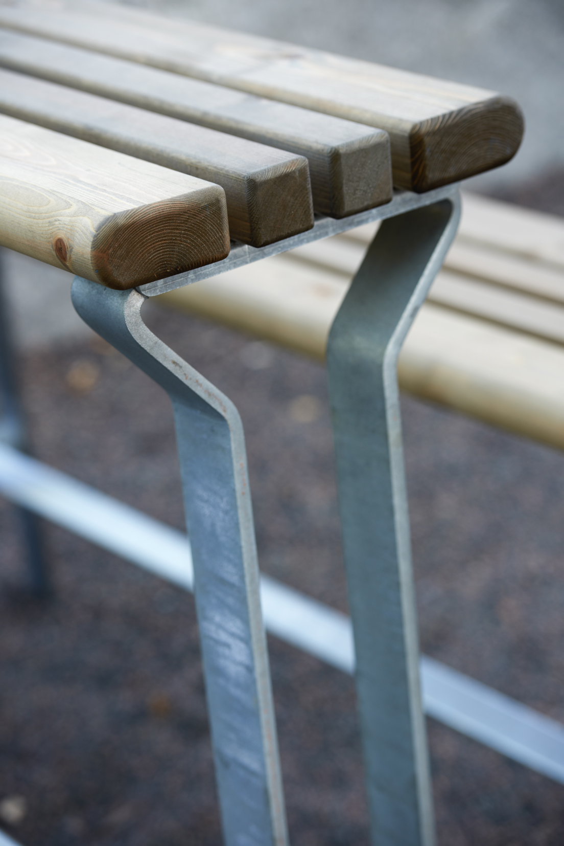 Parc Banc pour la station debout Zeta