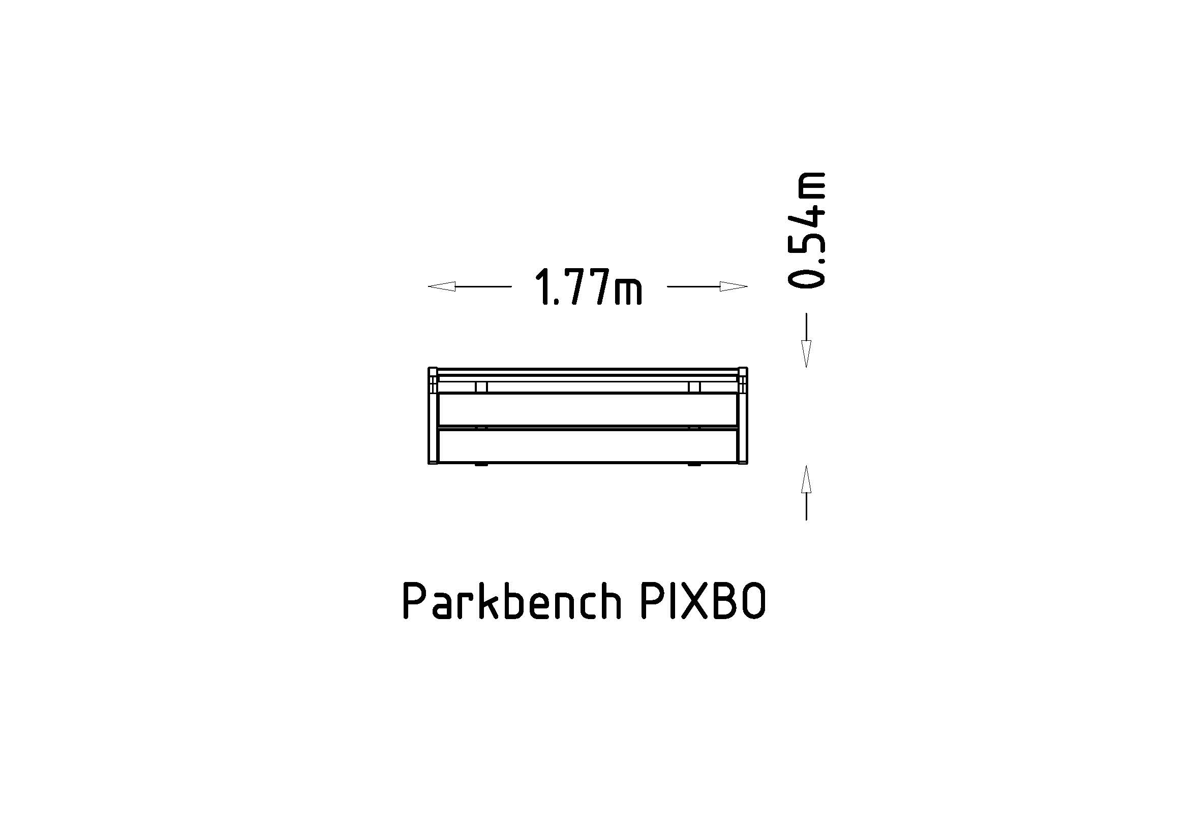 Park Bench Pixbo