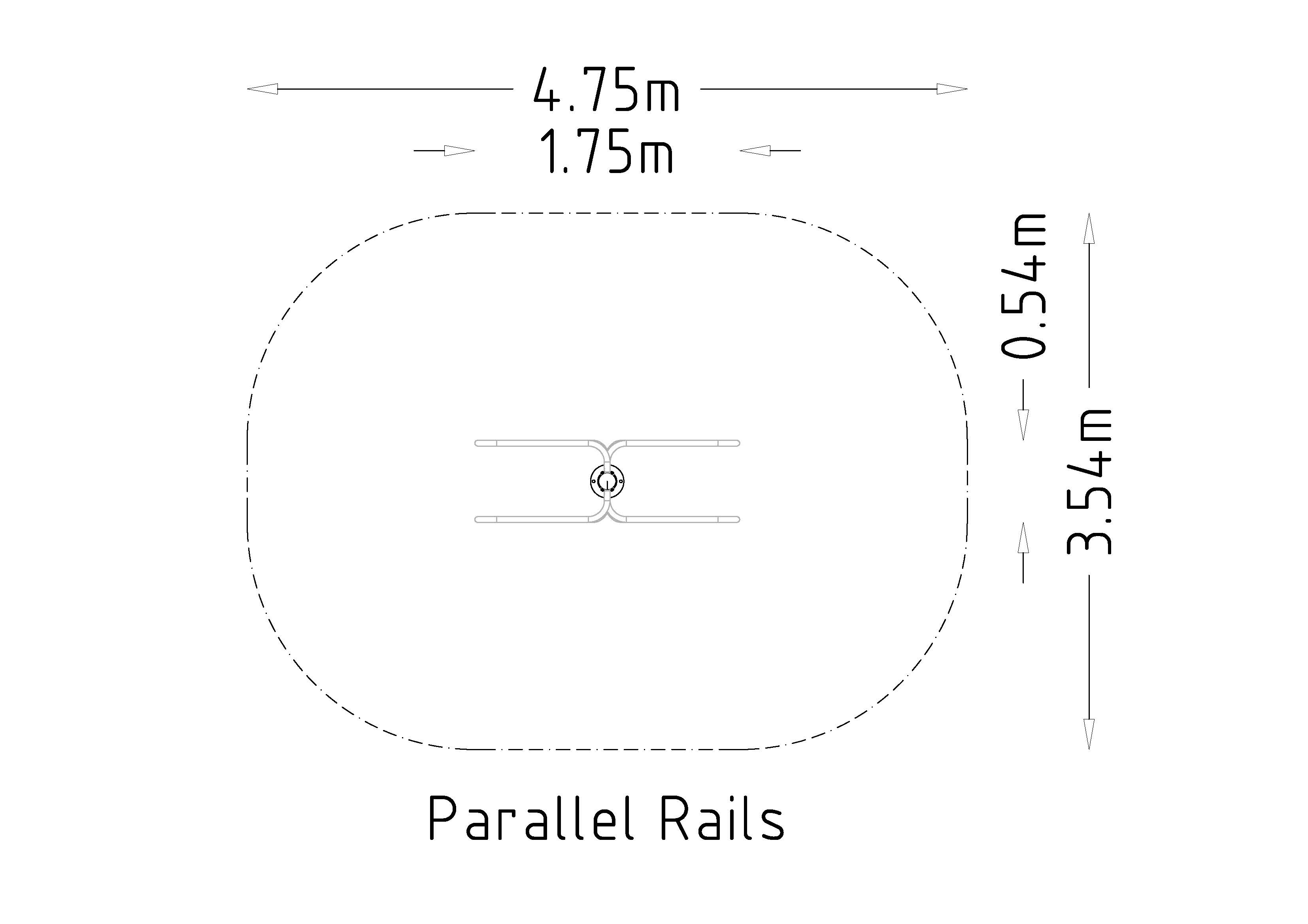 HAGS Parallelle rails