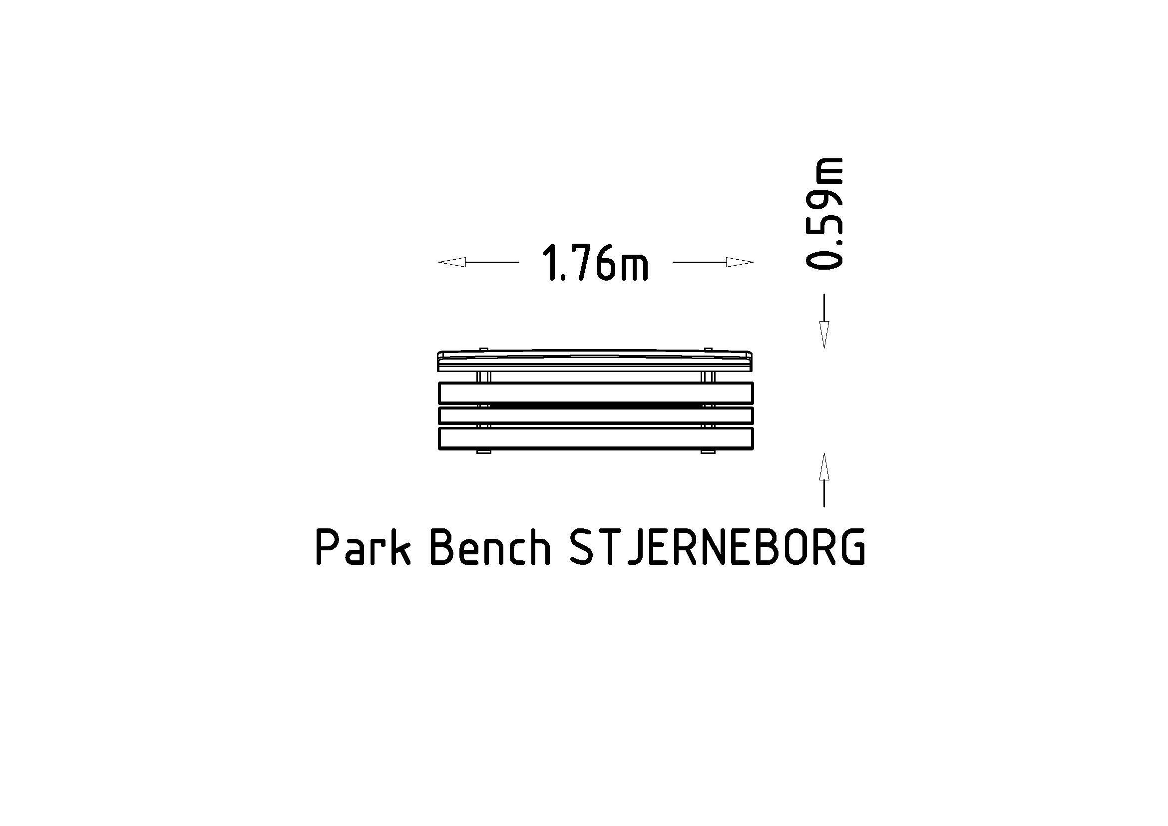 Park Bench Stjerneborg