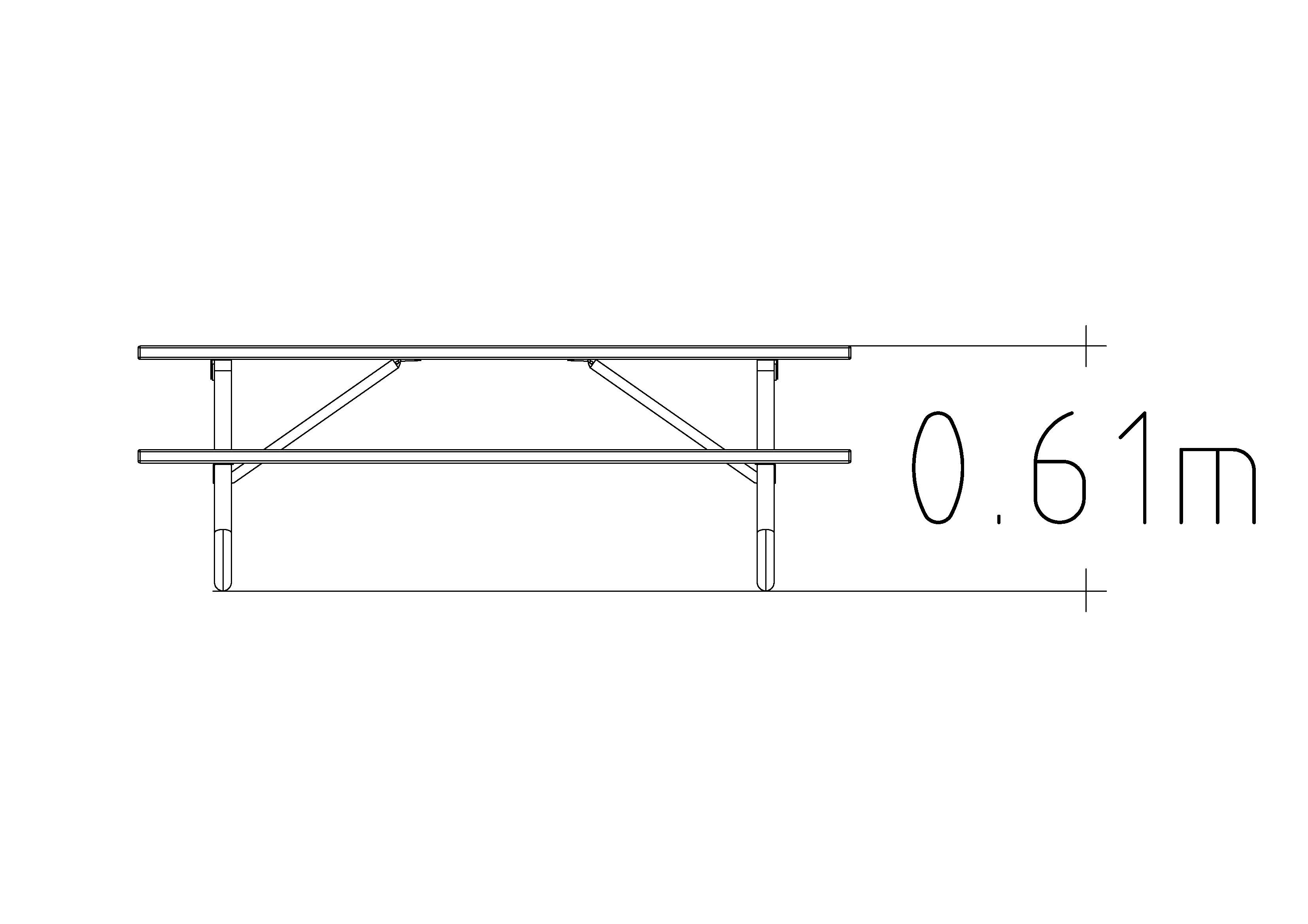 Table de pique-nique Hallon