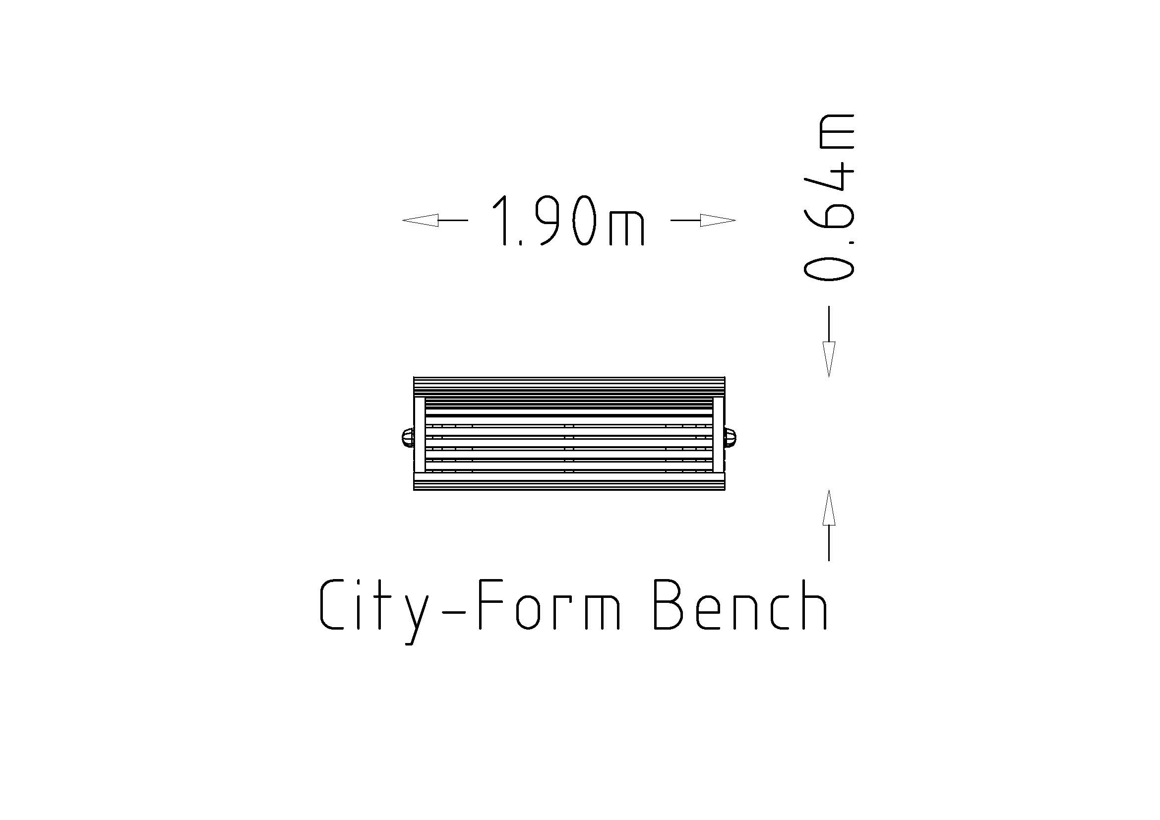 Park Bench City Form