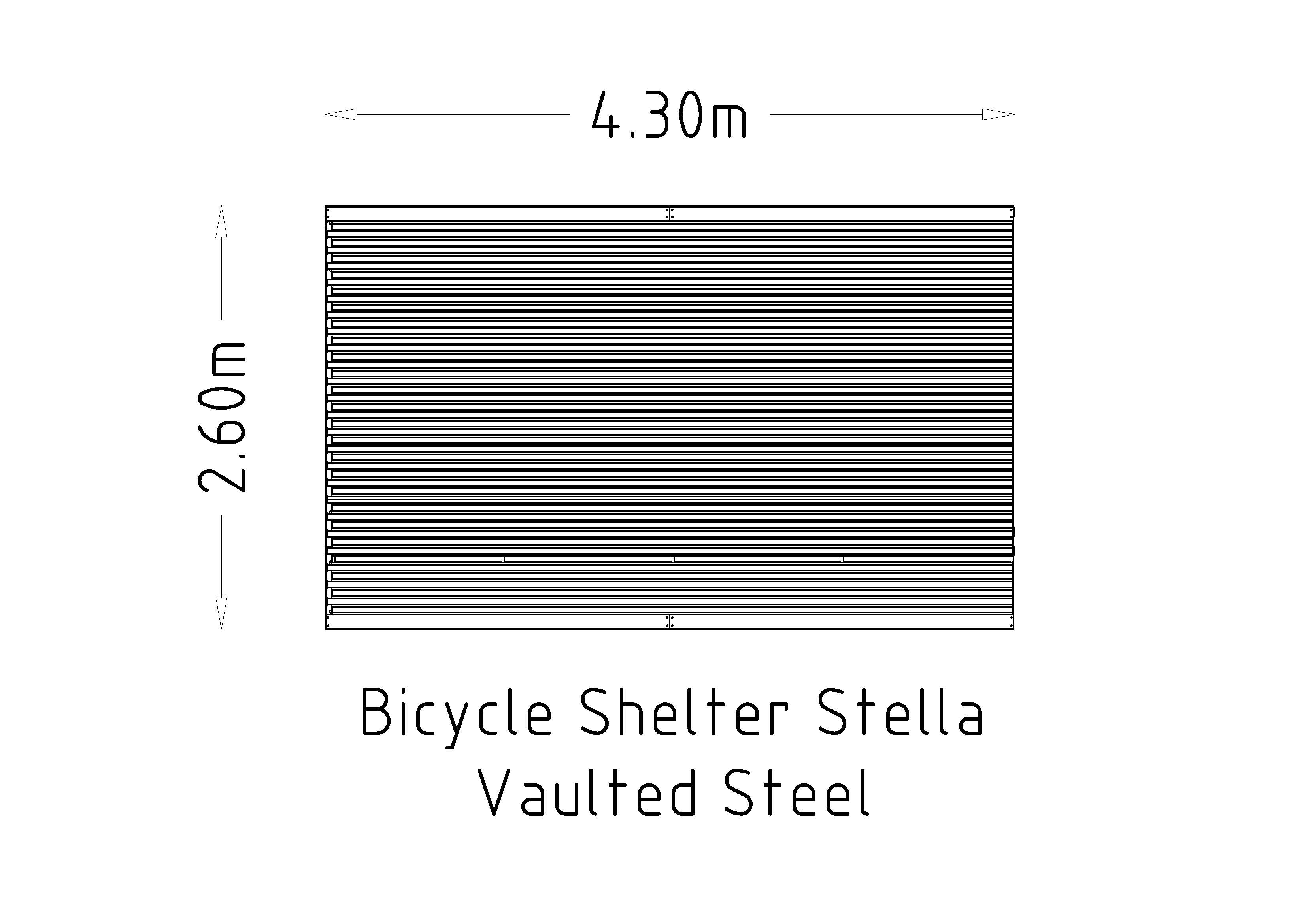 Sklonište za bicikle Stella