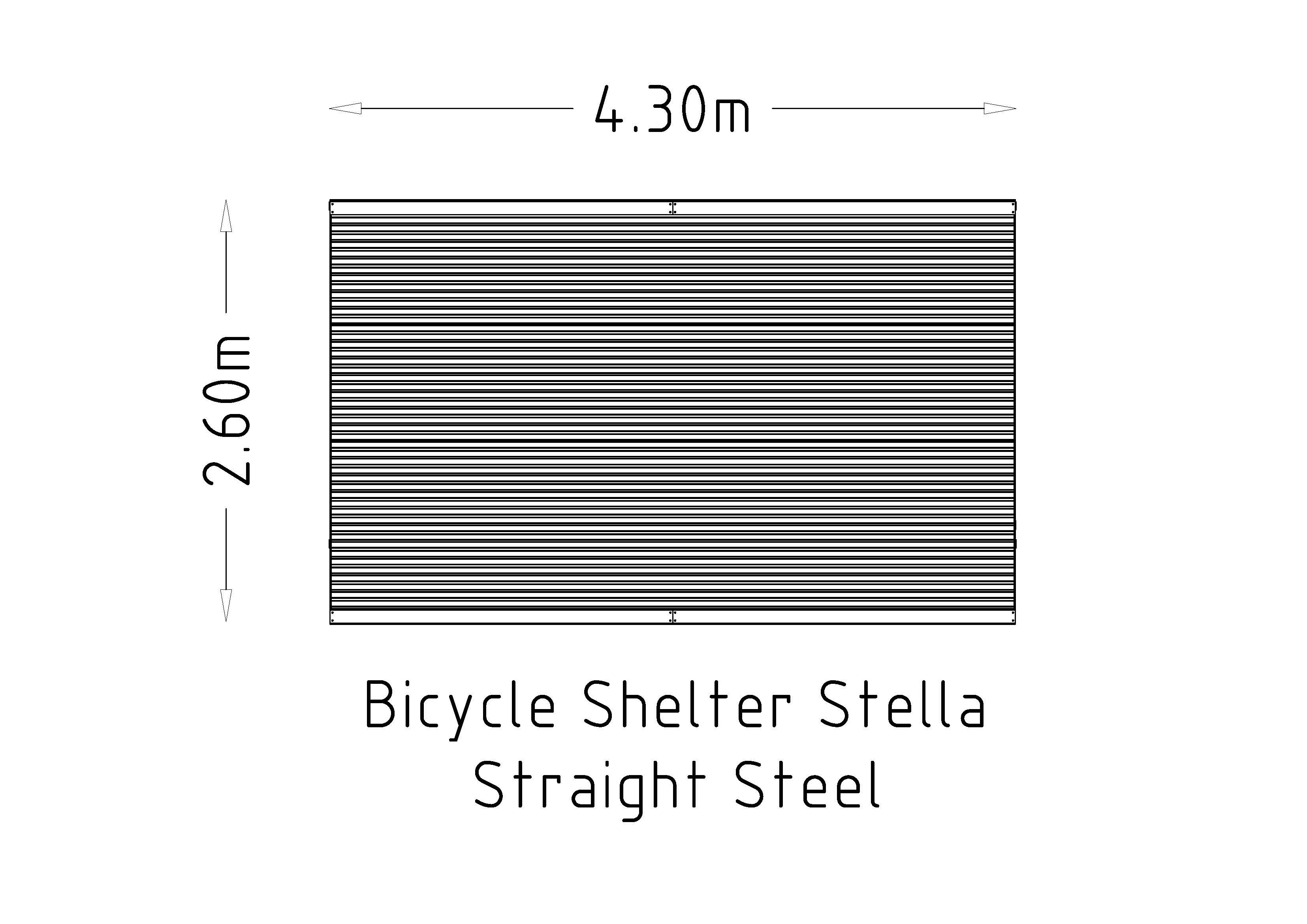 Rifugio per biciclette Stella