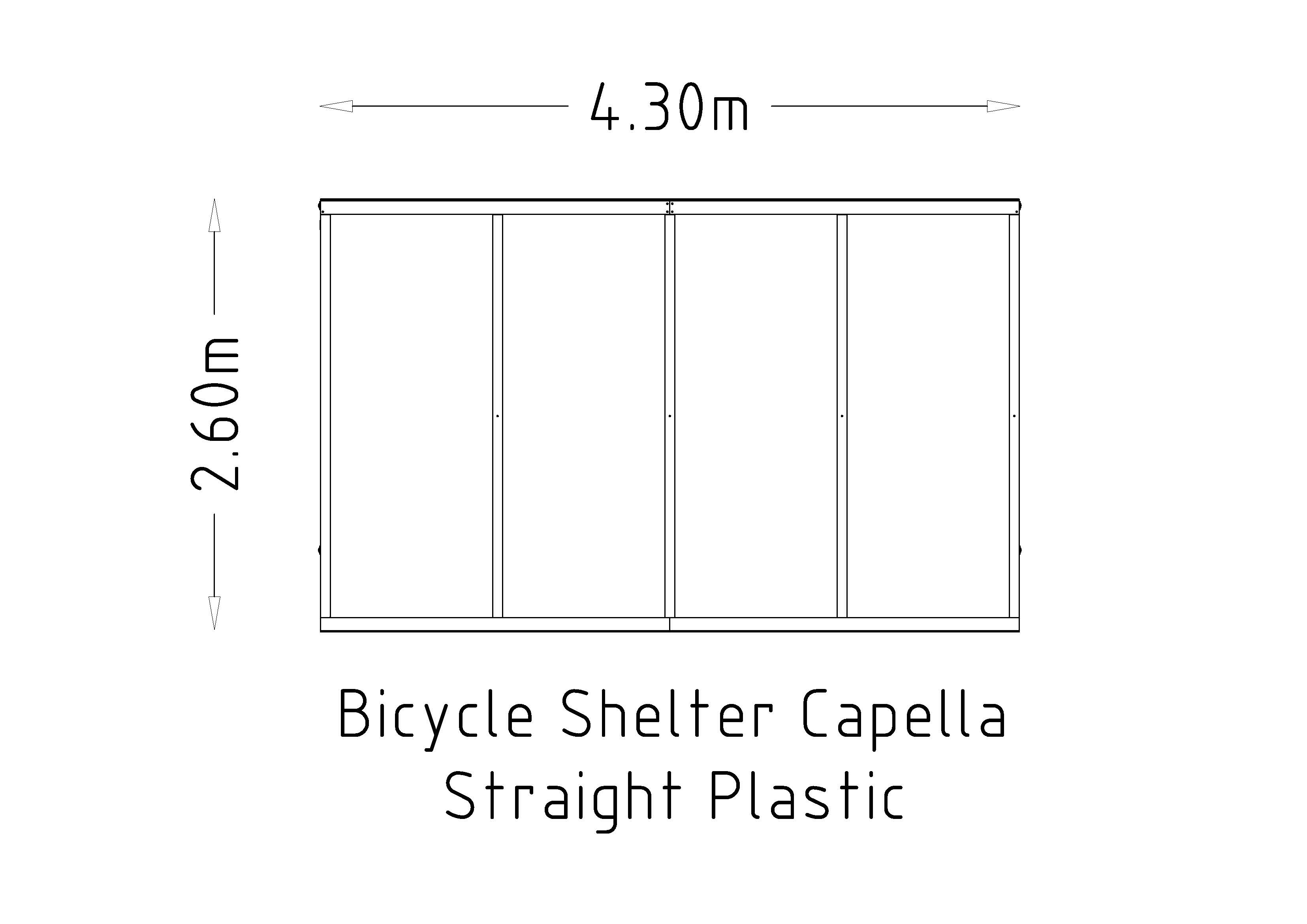 Bicycle Shelter Capella