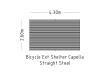 Bicycle Shelter Ext Capella