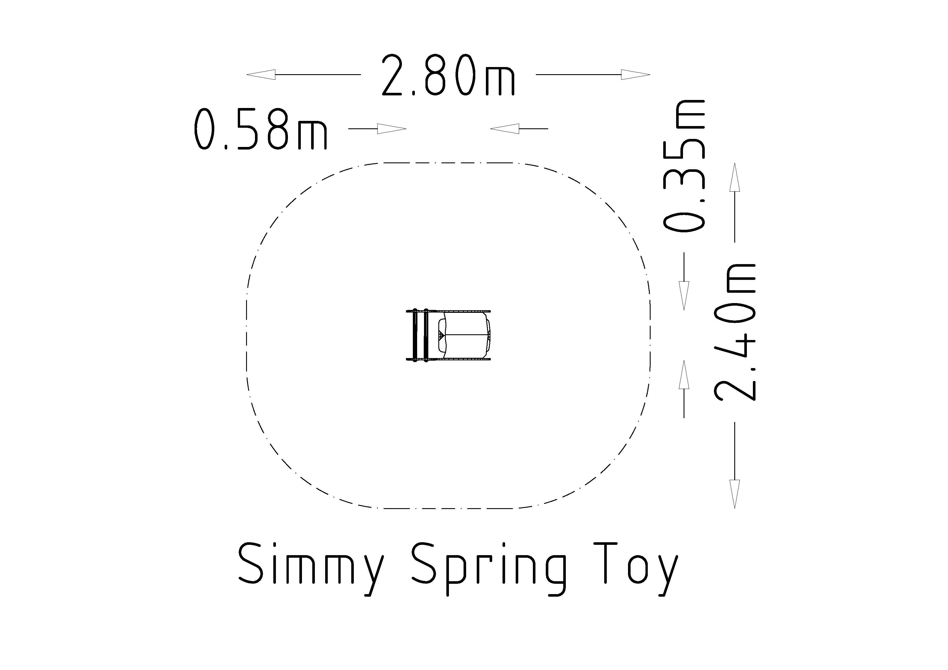 スプリング遊具 シミー 