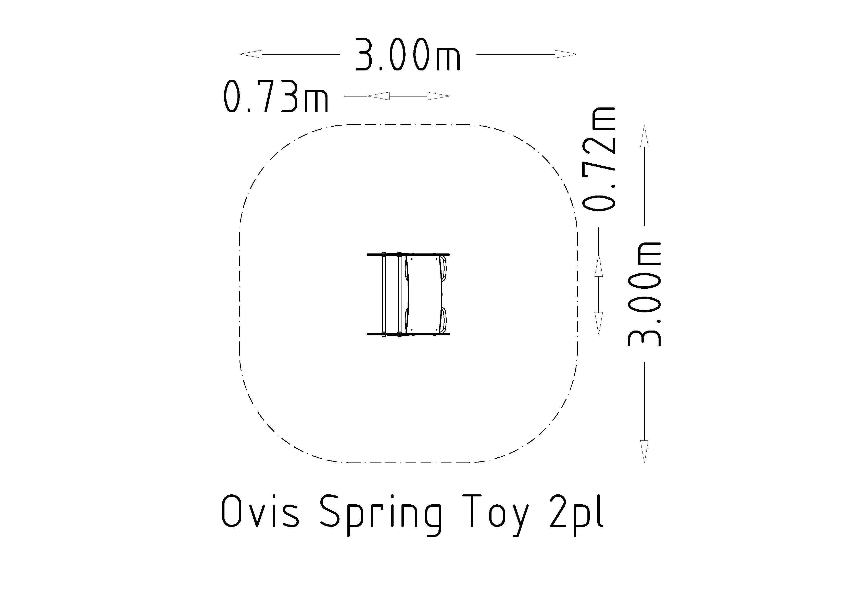 Ovis giocattolo di primavera