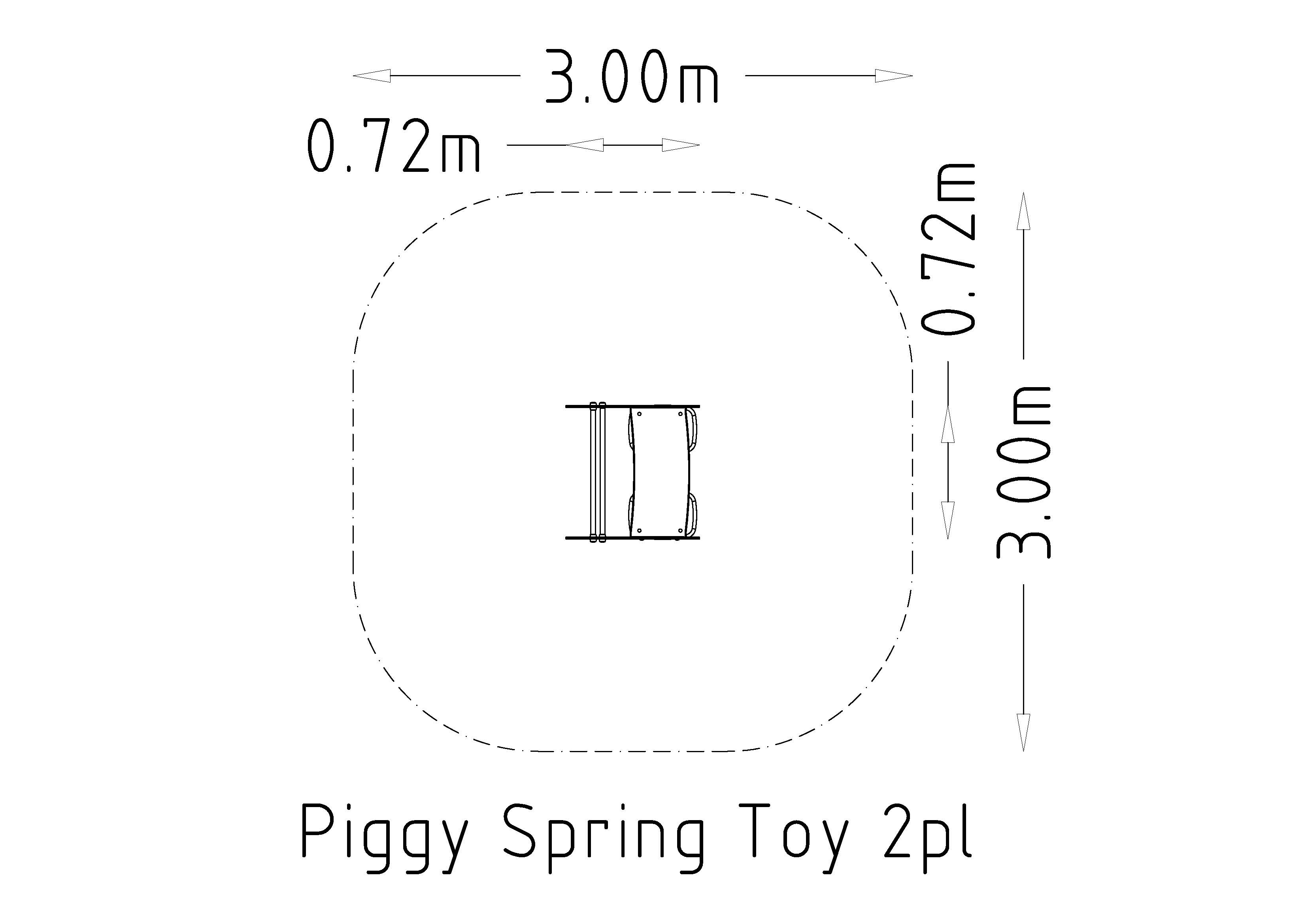 Spring Toy Piggy