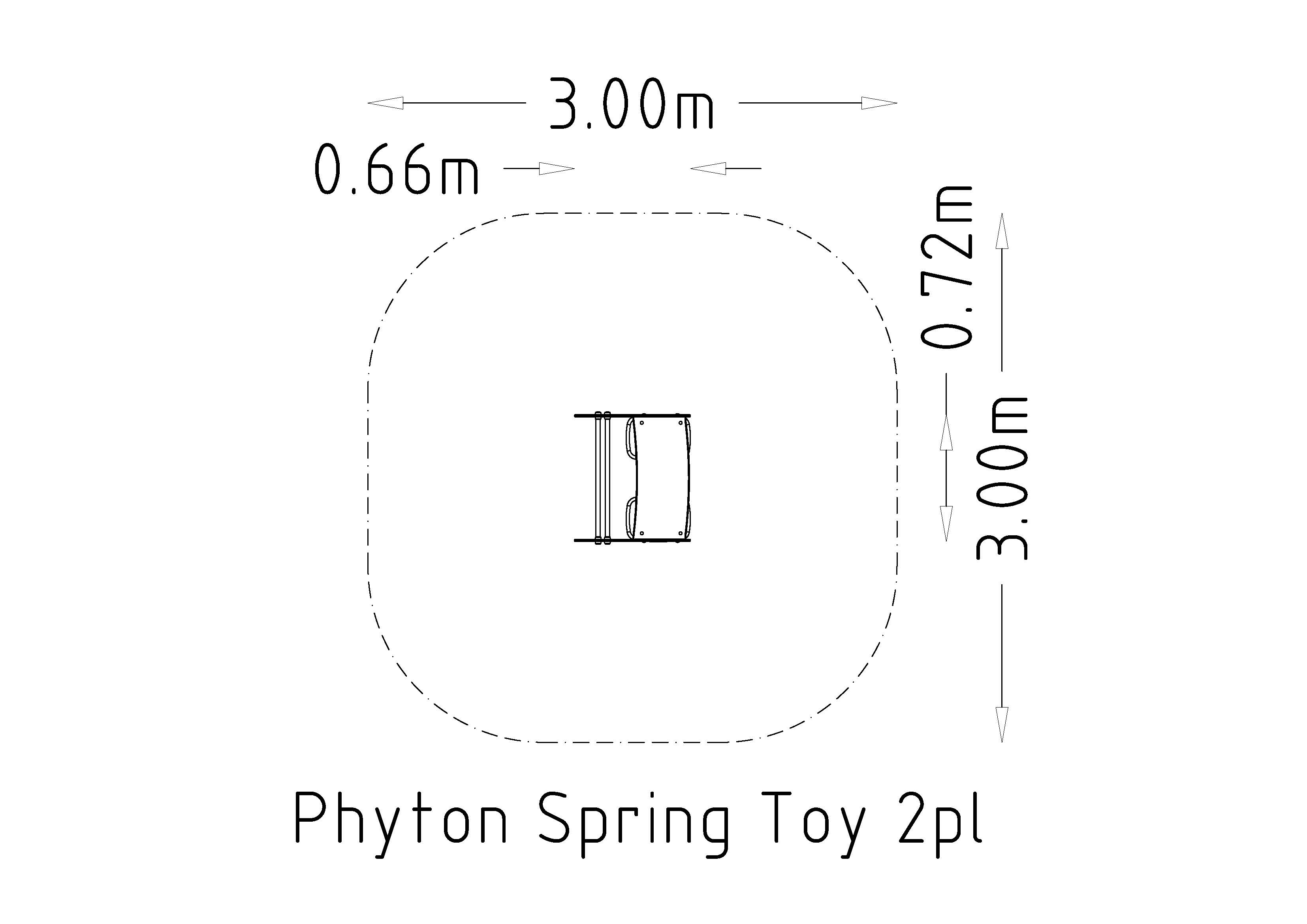 Primavera giocattolo Phyton
