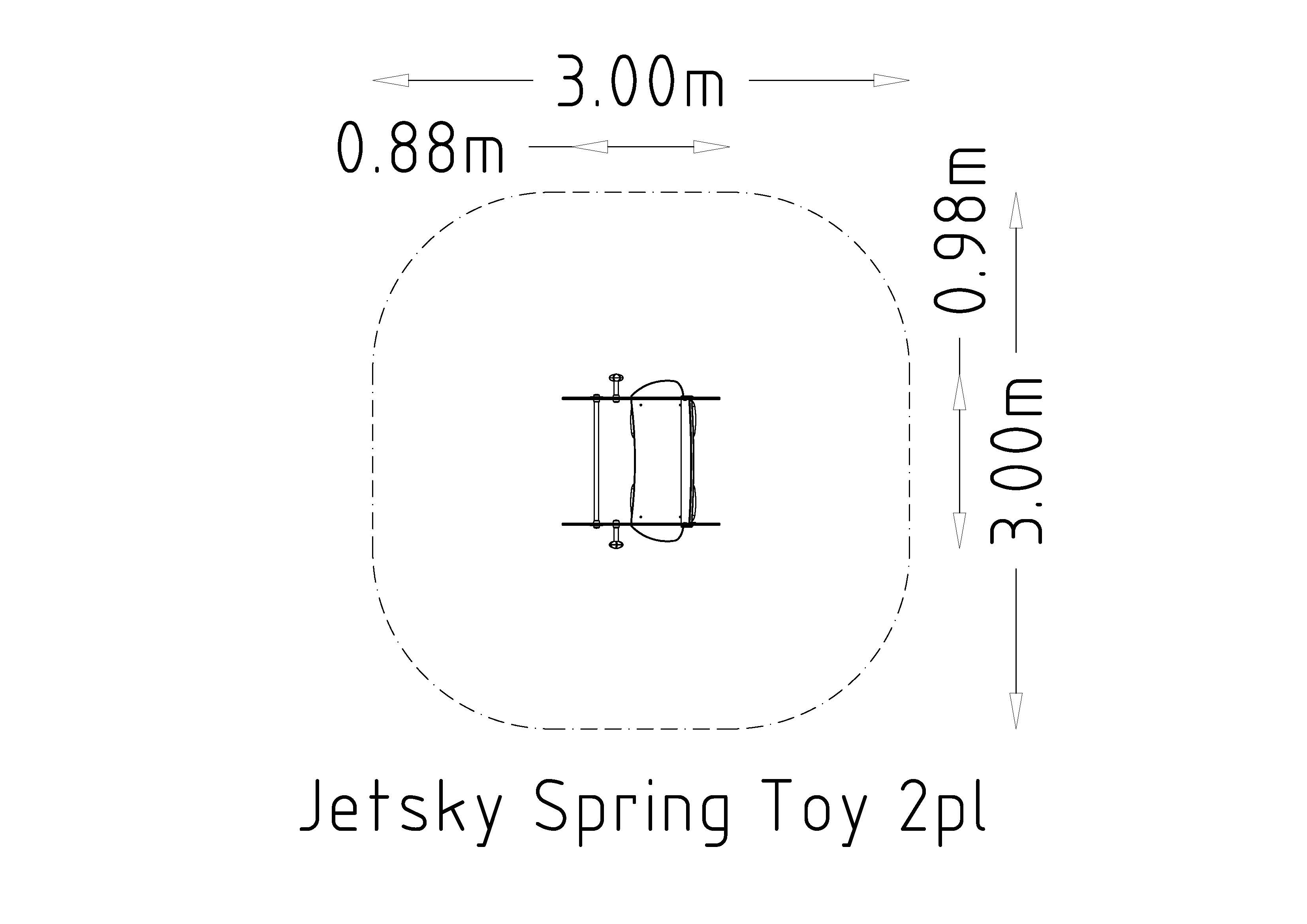 スプリング遊具 ジェットスキー