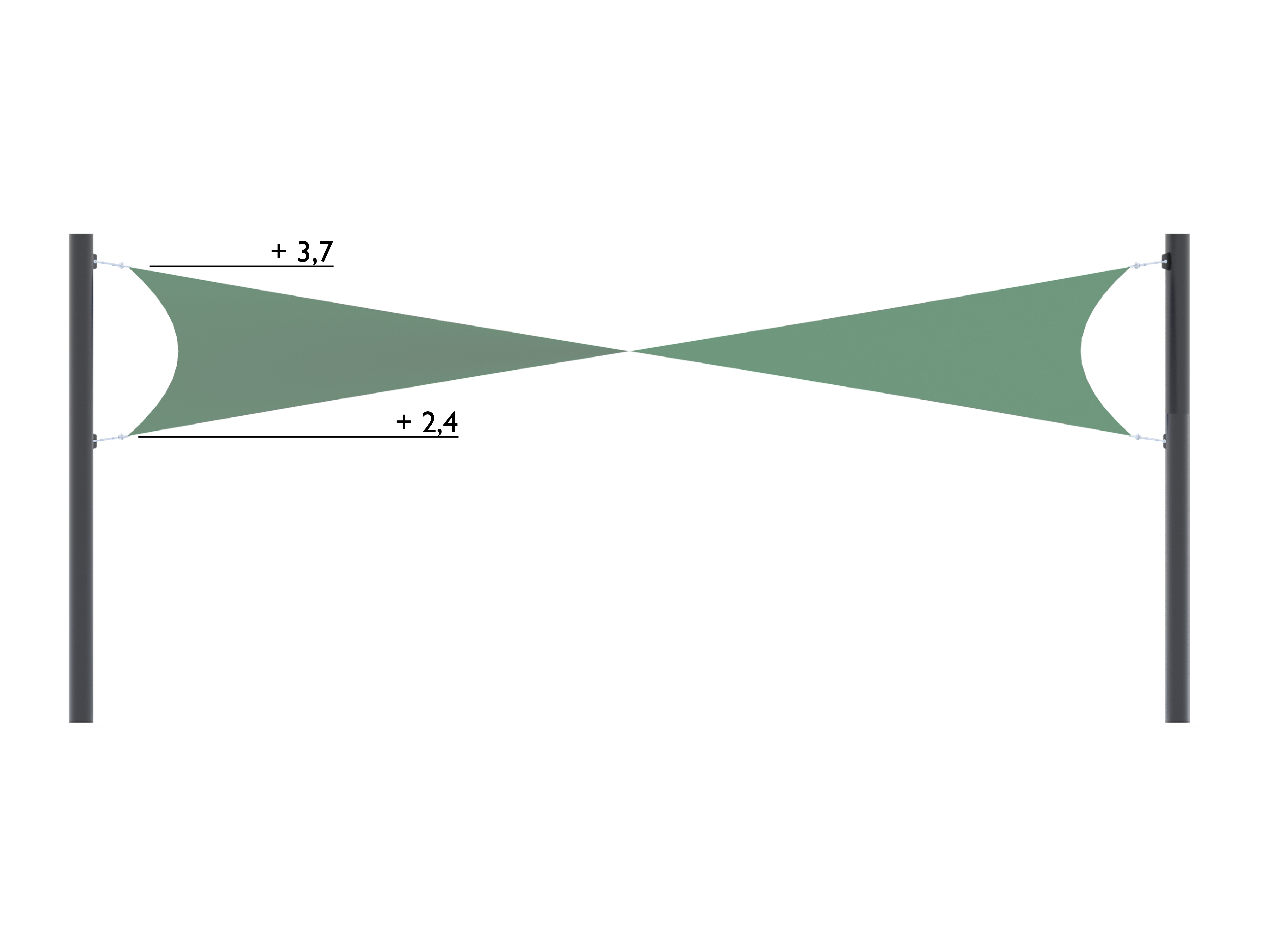 Shade Structure Tension Sail