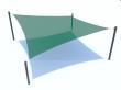 Shade Structure Tension Sail