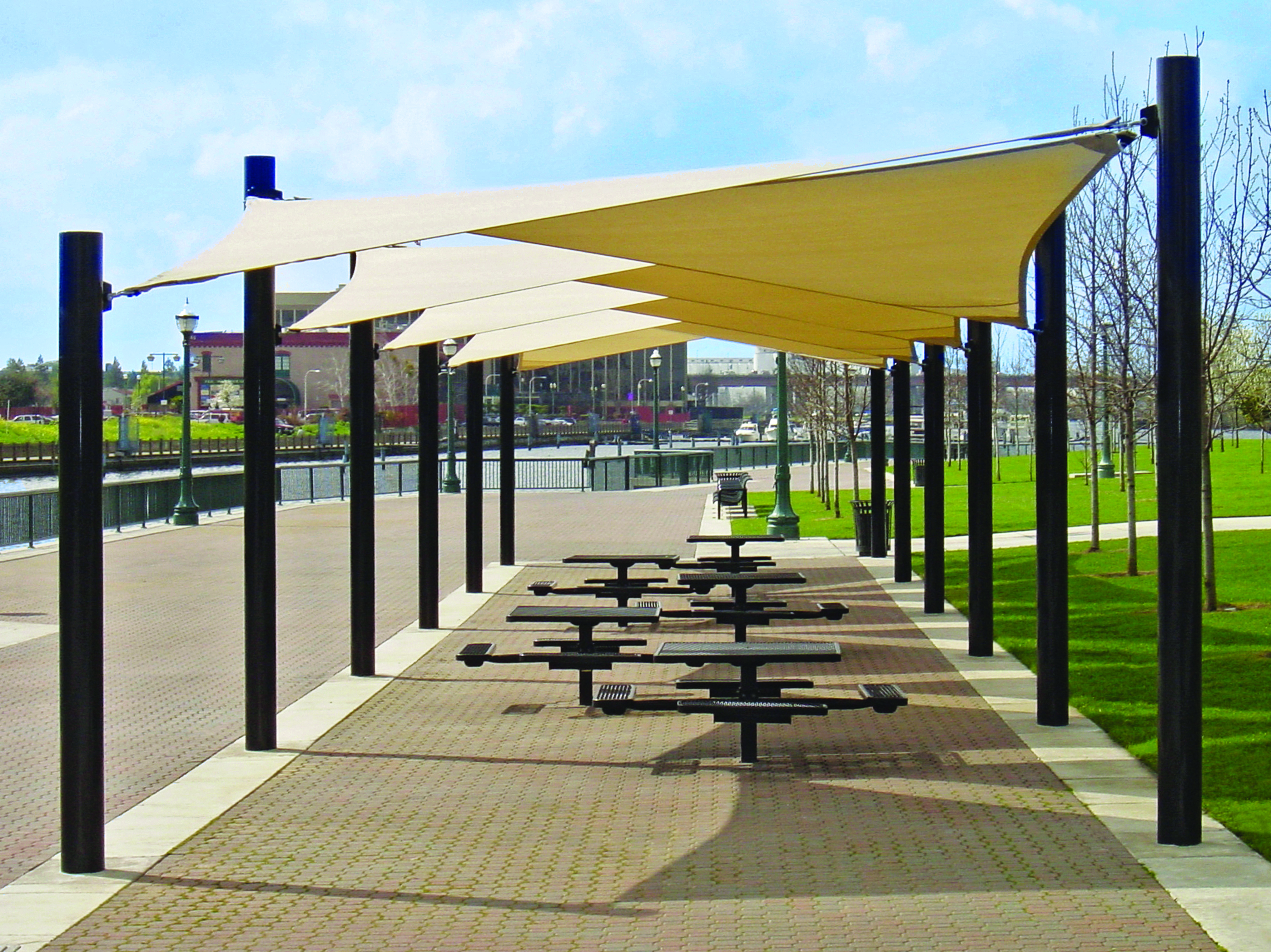 Shade Structure Tension Sail