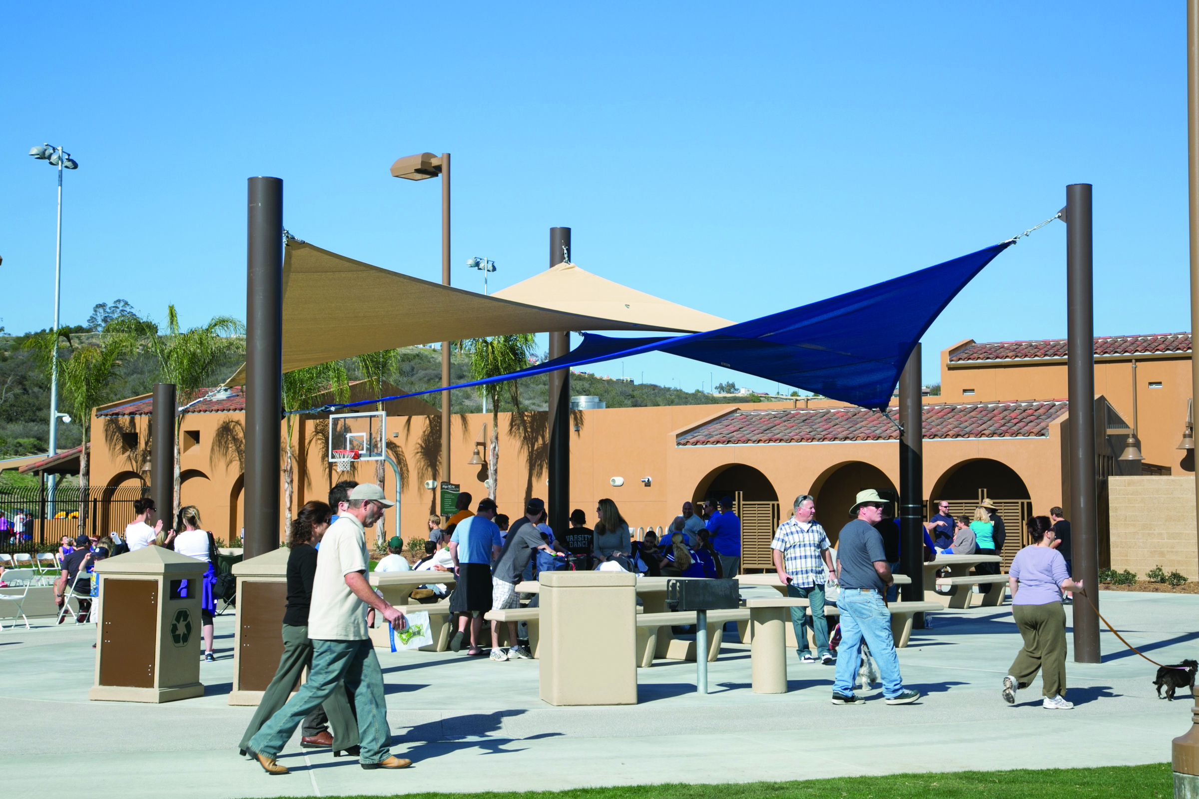 Shade Structure Tension Sail