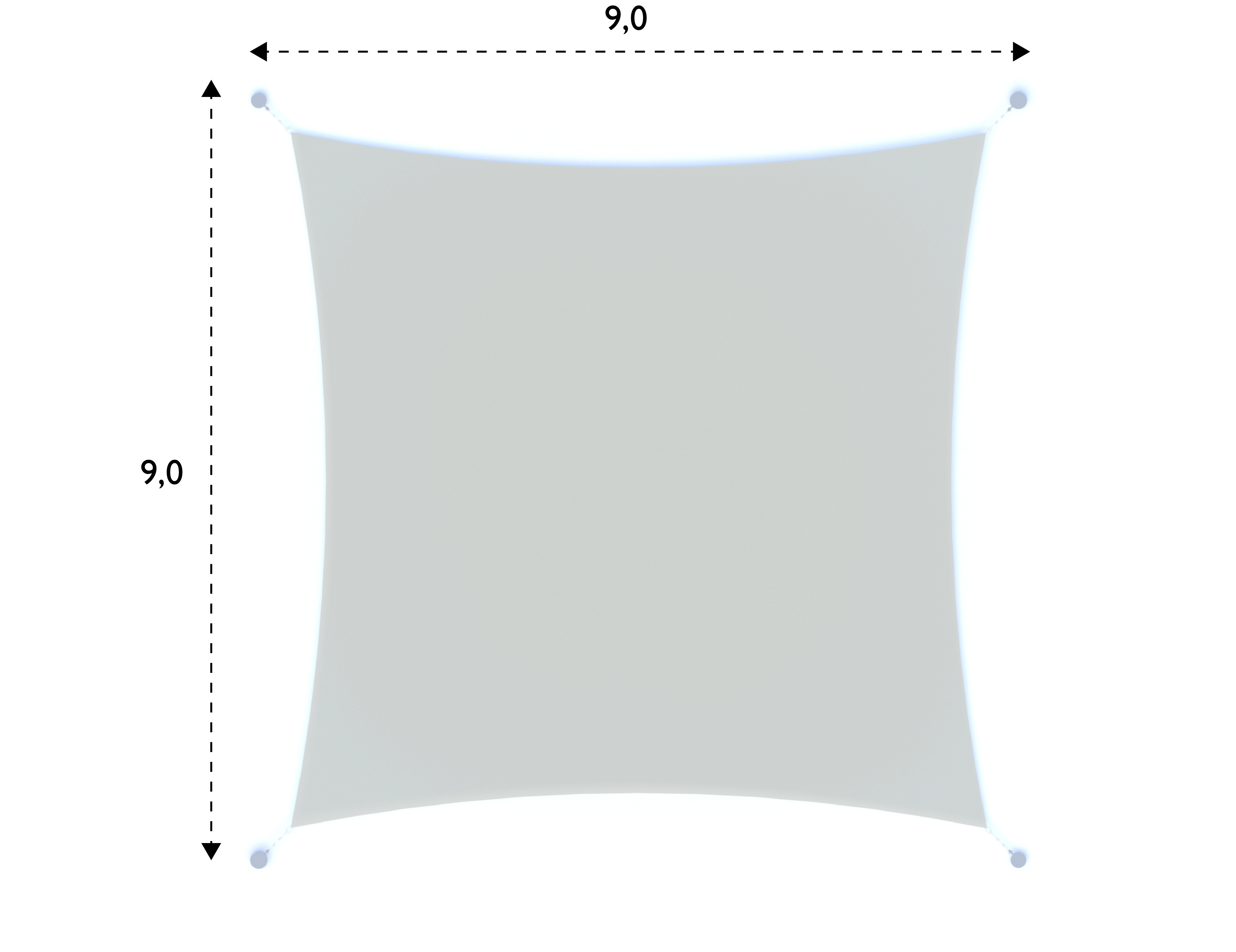Shade Structure Tension Sail