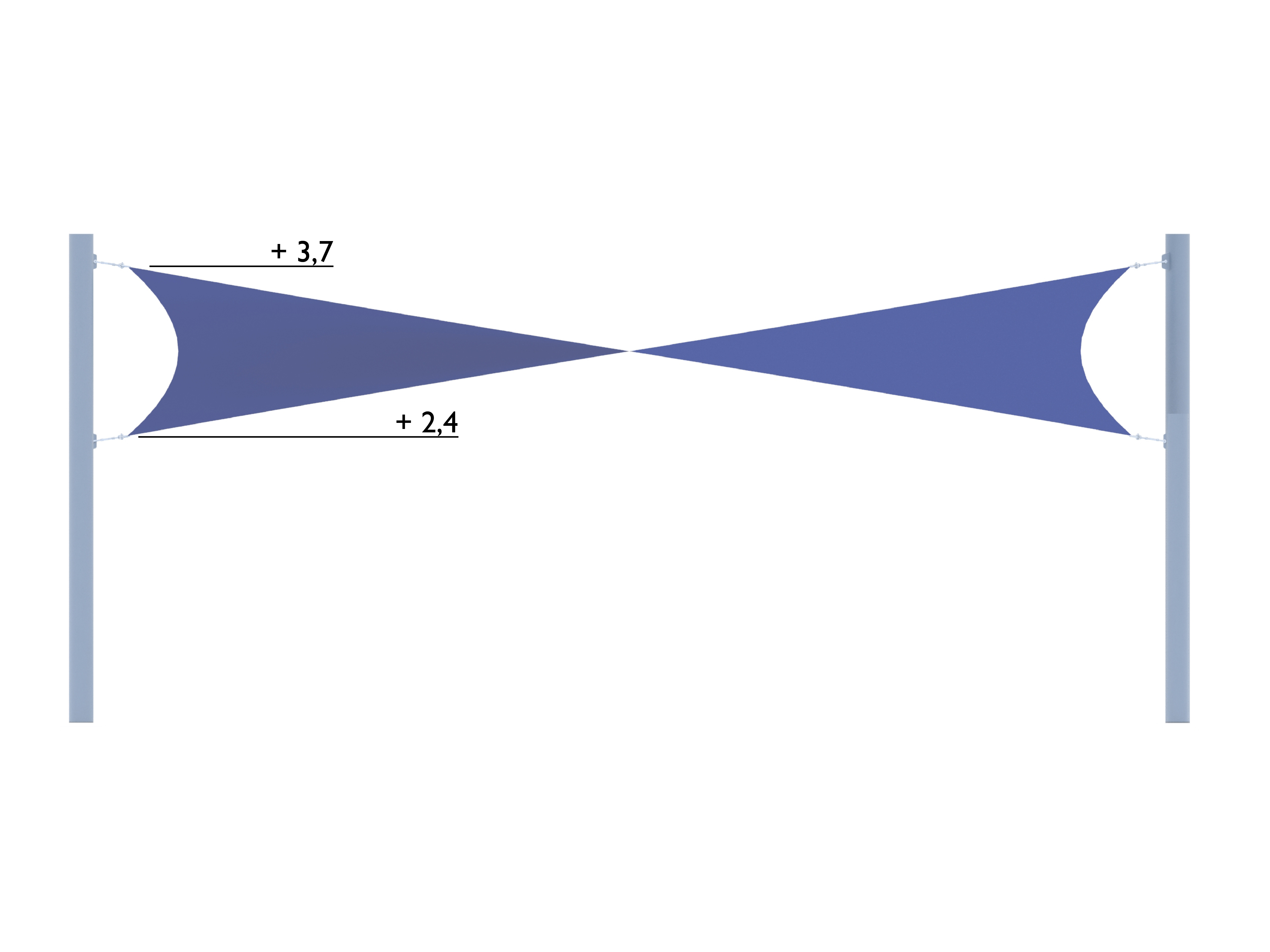 Shade Structure Tension Sail