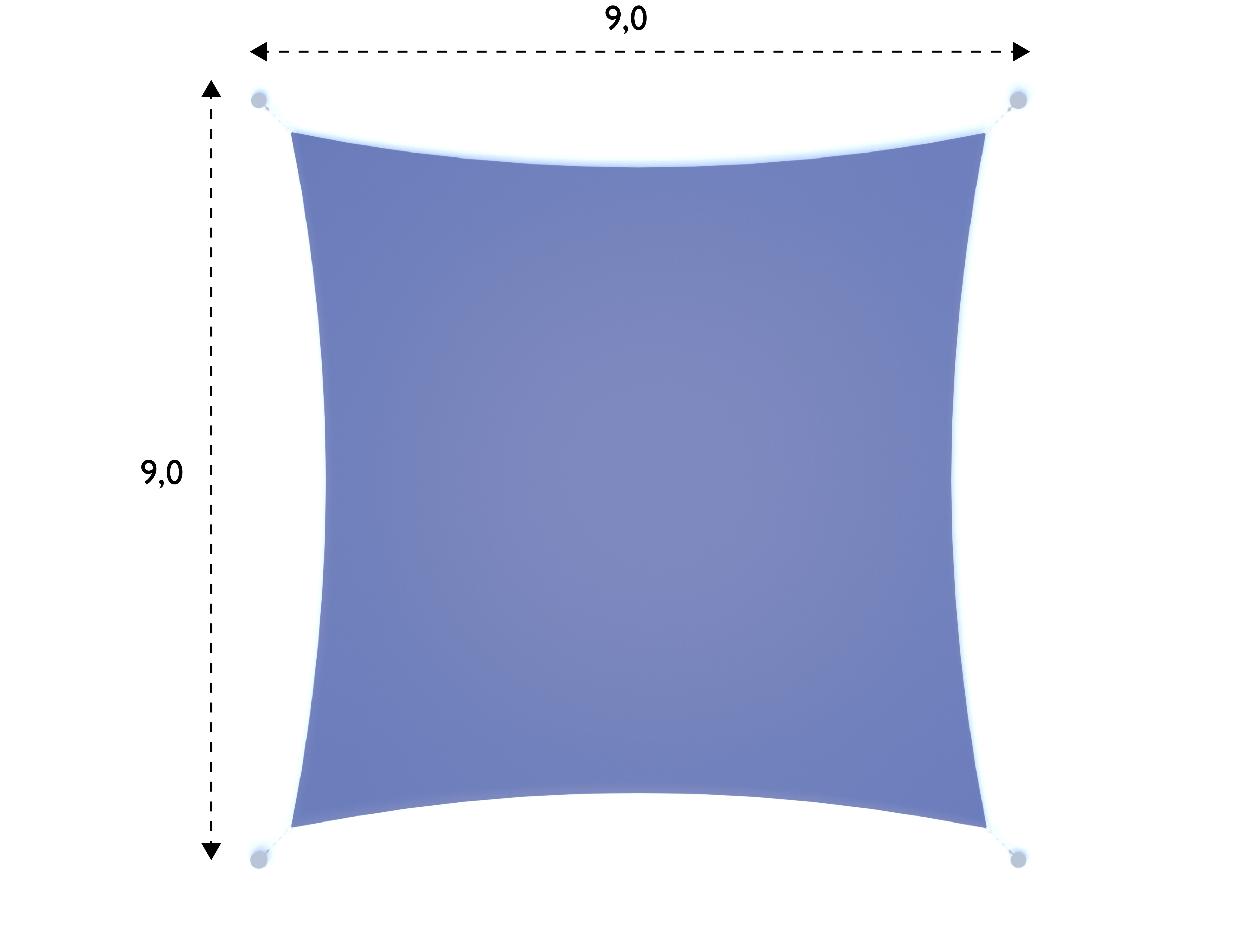 Shade Structure Tension Sail
