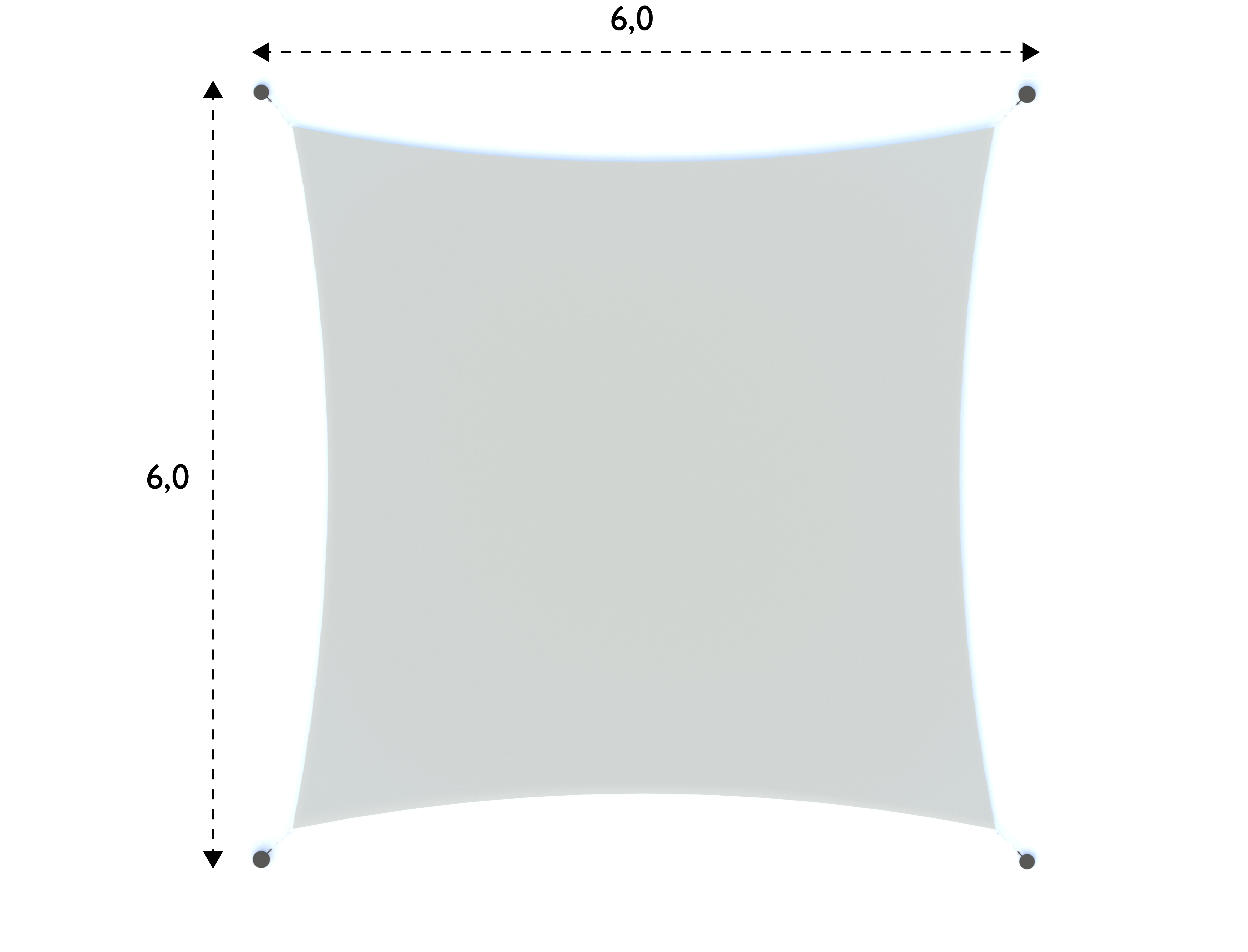 Shade Structure Tension Sail