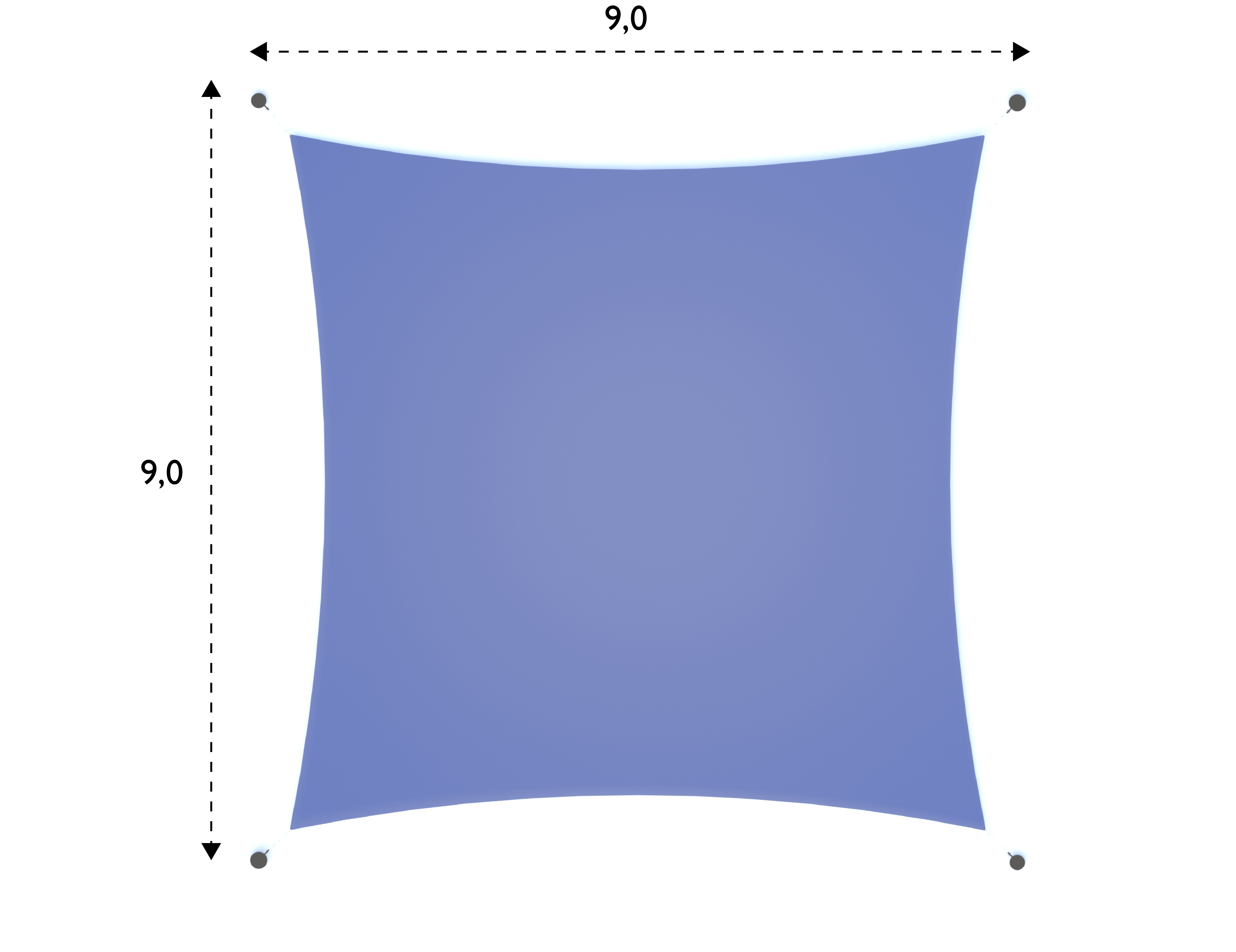 Shade Structure Tension Sail