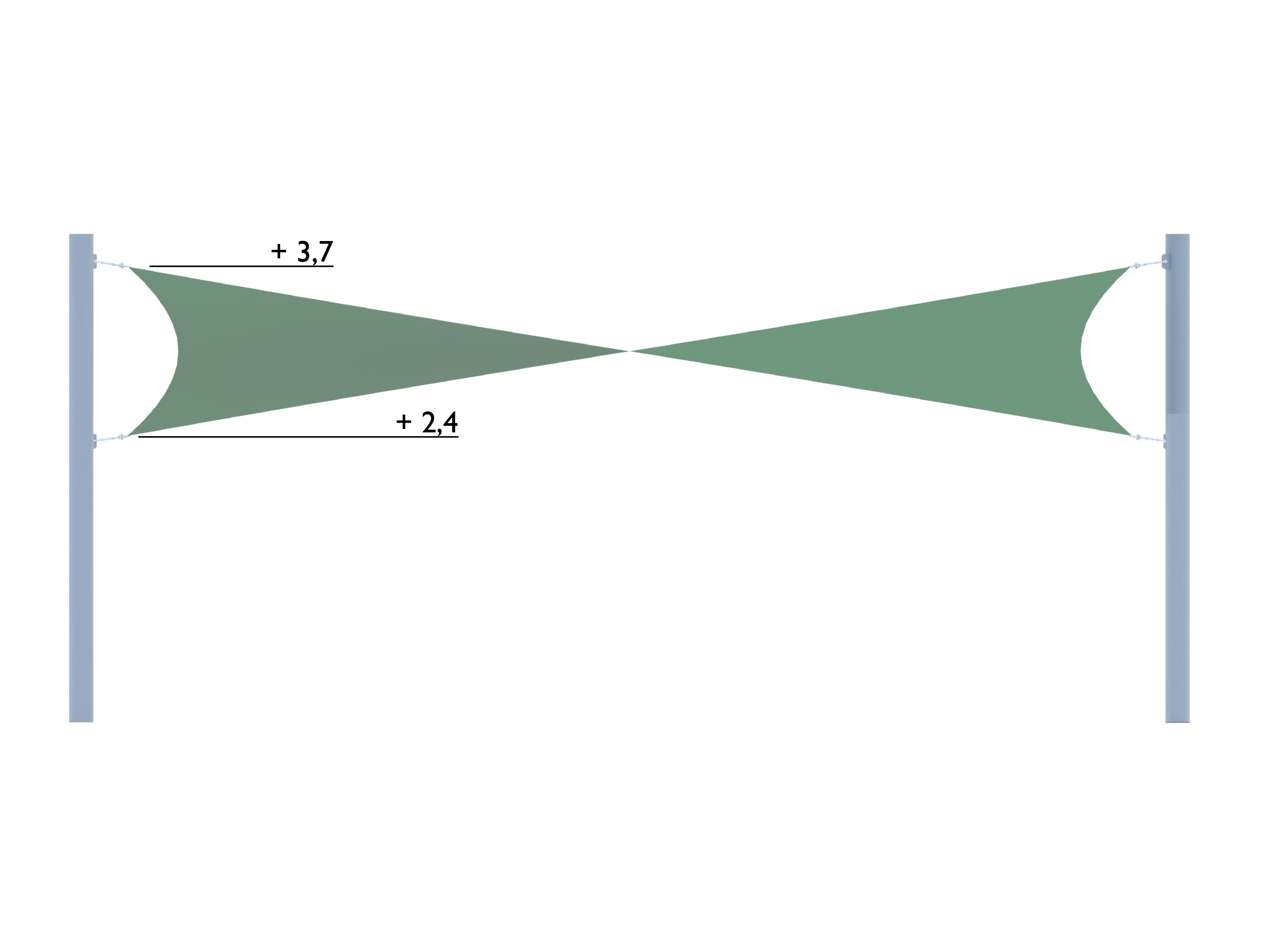 Shade Structure Tension Sail