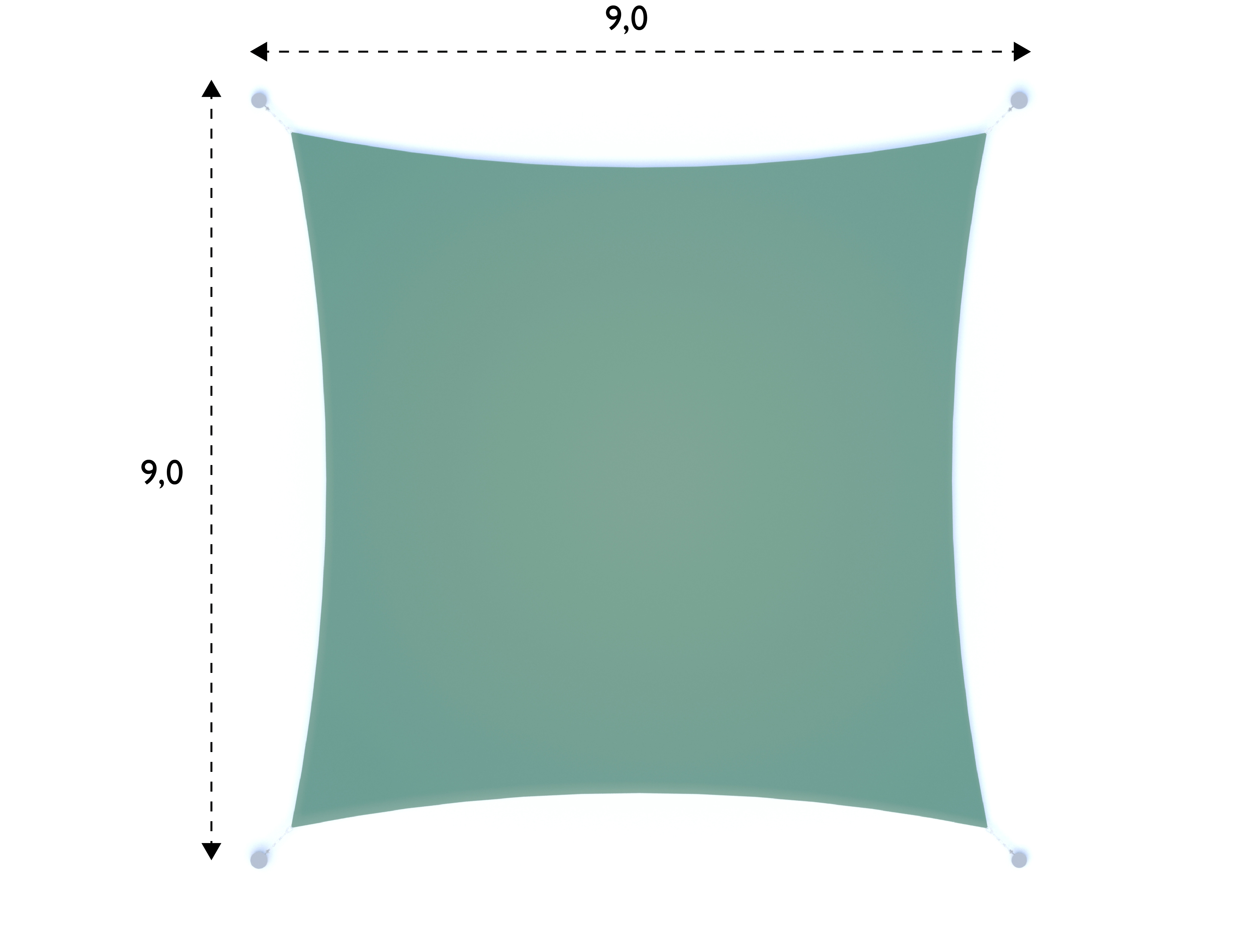 Shade Structure Tension Sail