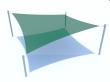 Shade Structure Tension Sail