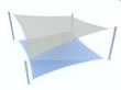 Shade Structure Tension Sail