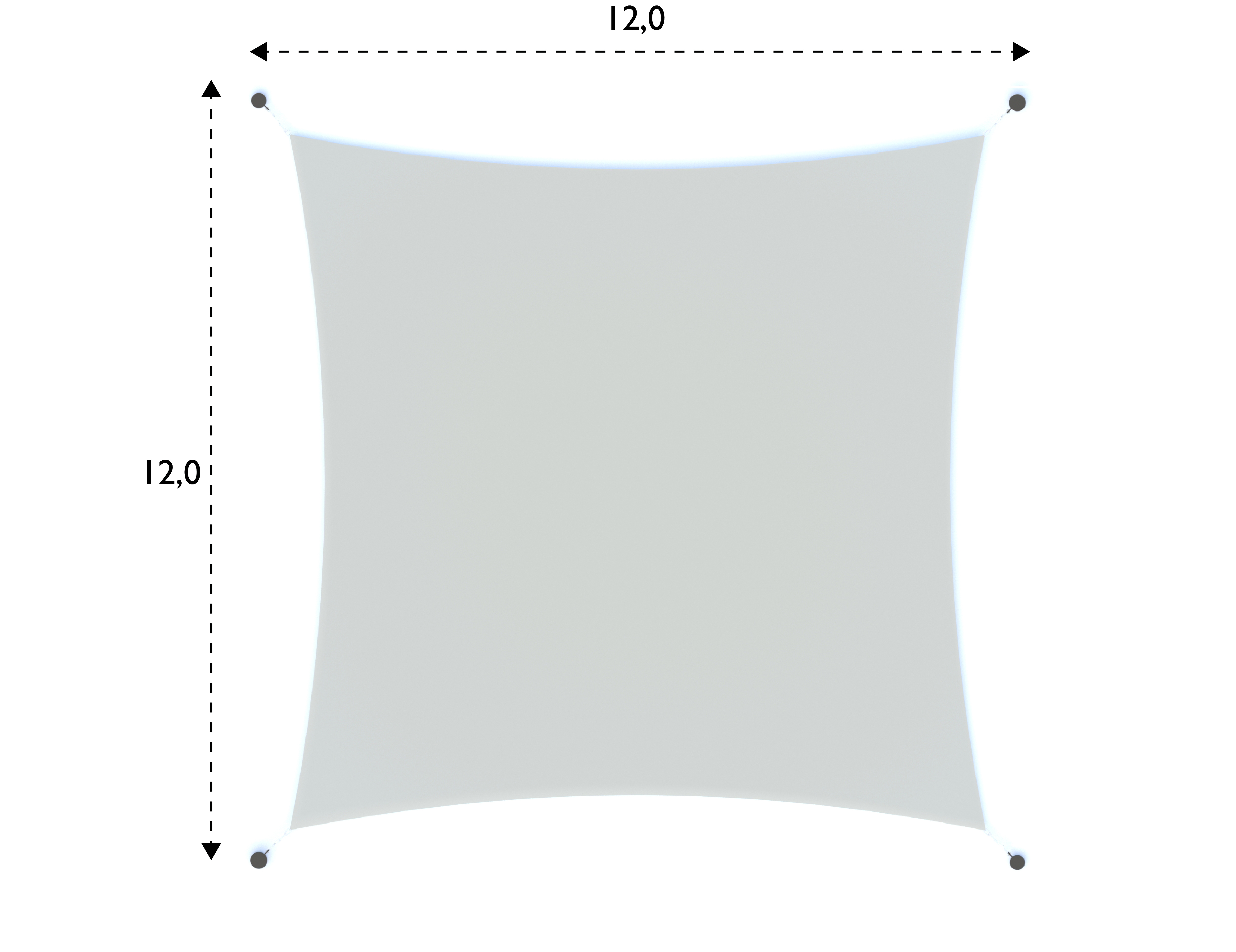 Shade Structure Tension Sail