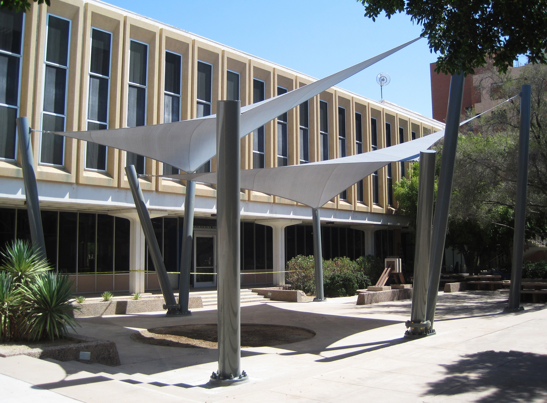 Shade Structure Tension Sail