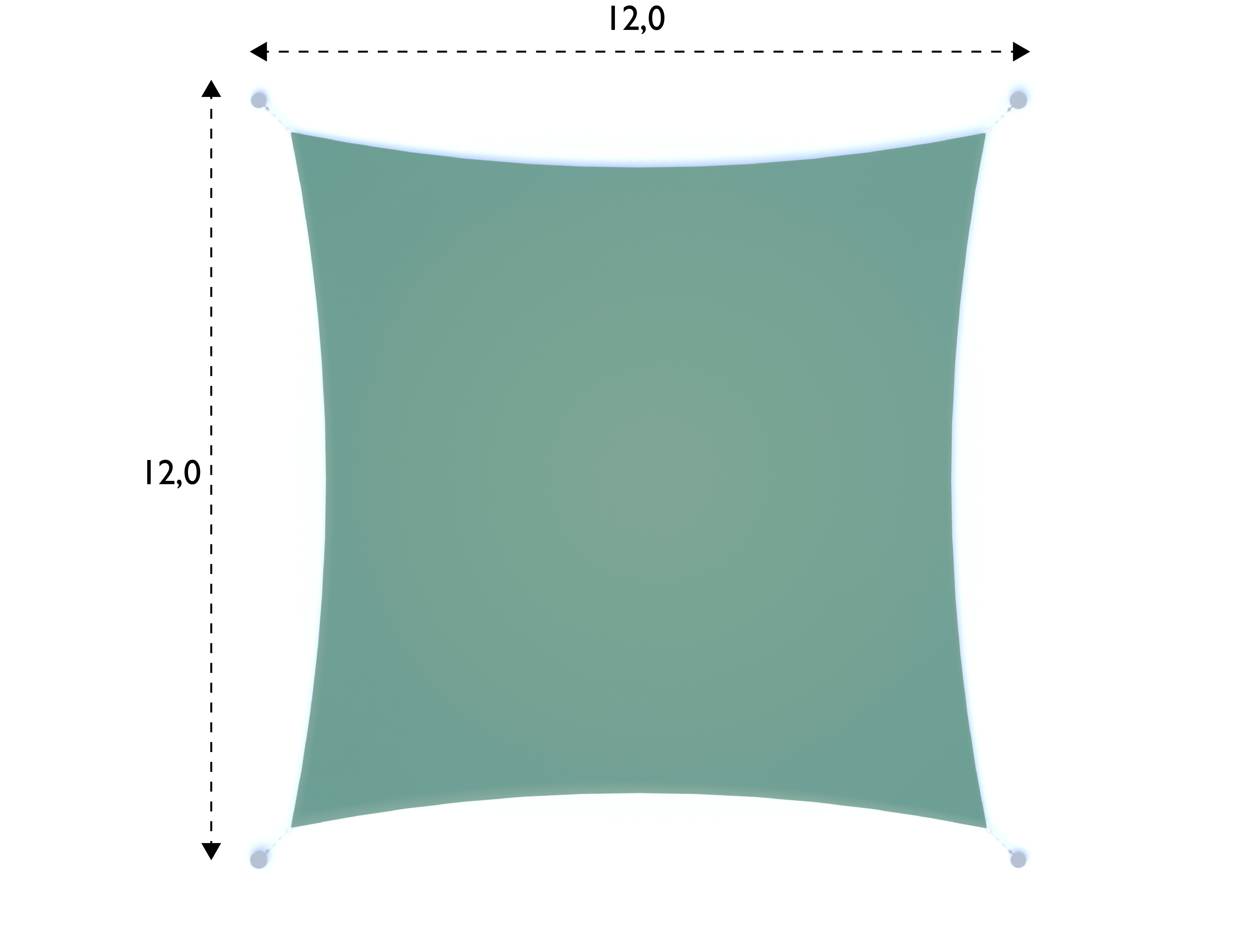 Shade Structure Tension Sail