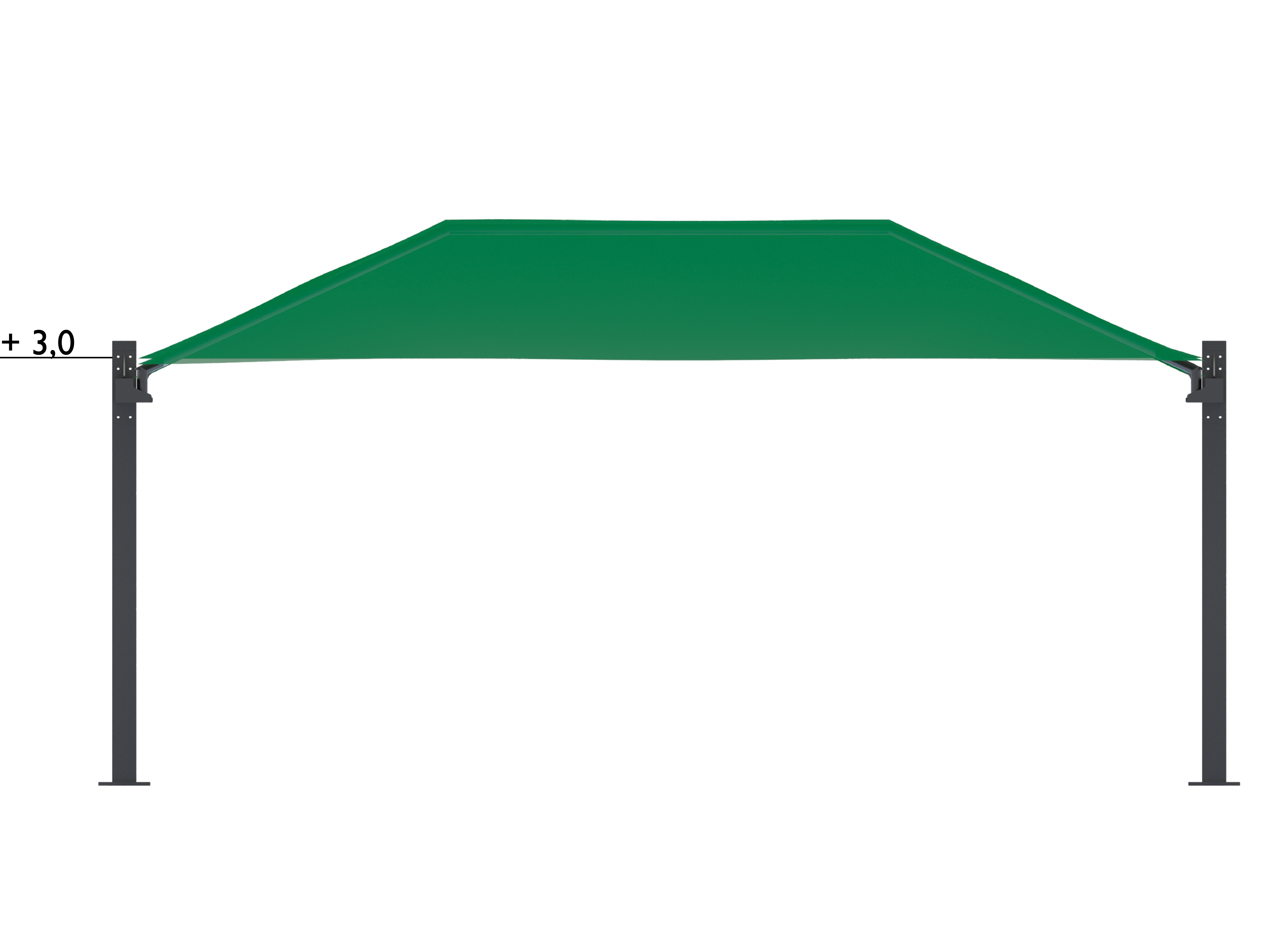 Shade Structure Full Cantilever