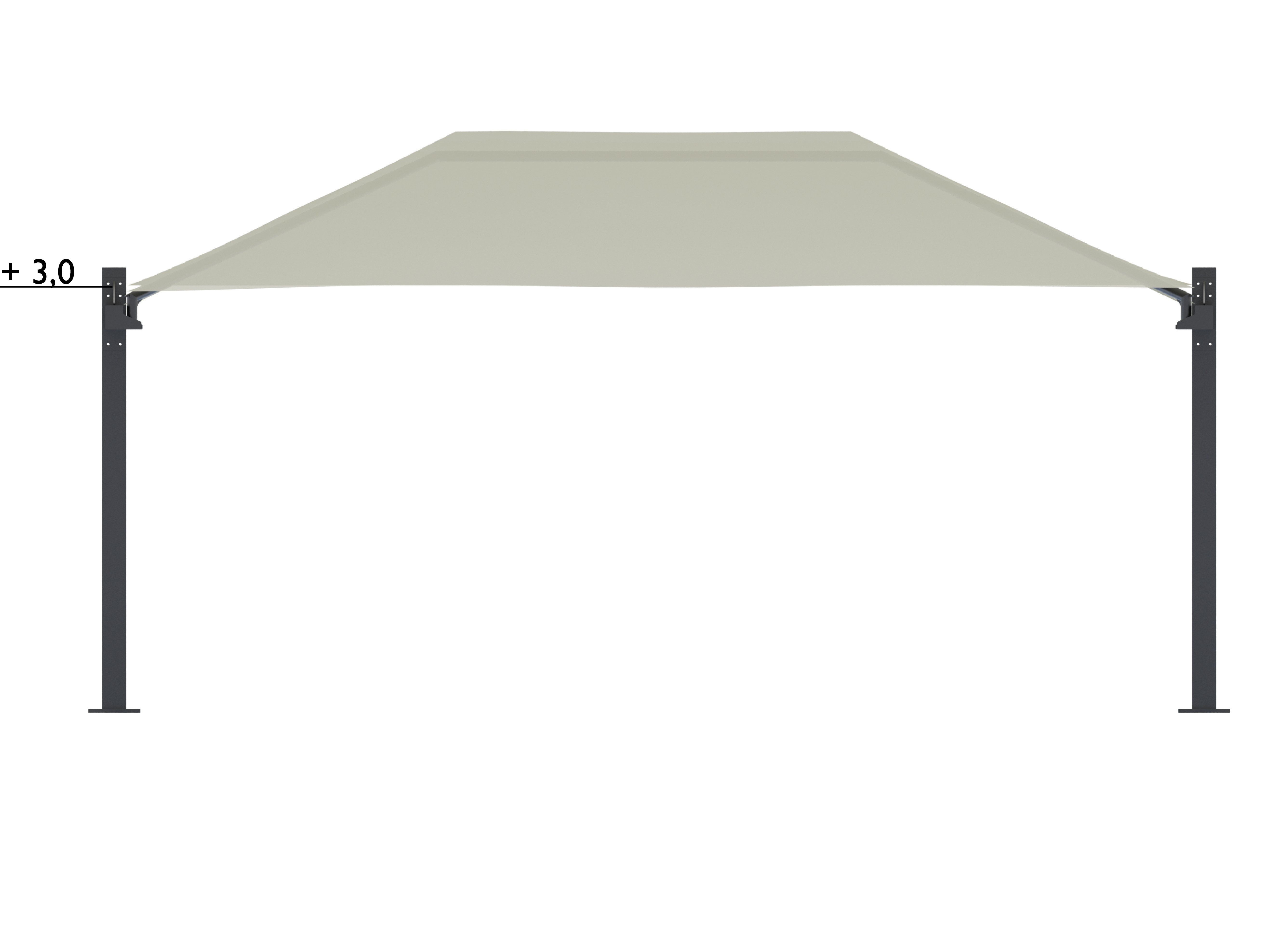 Shade Structure Full Cantilever