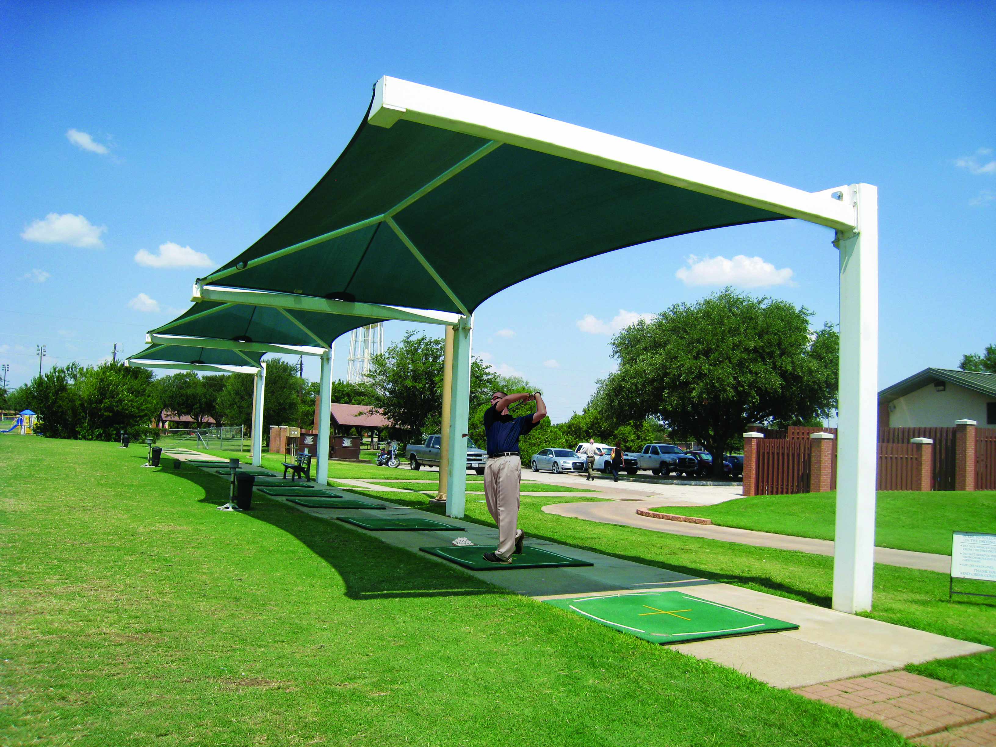 Shade Structure Full Cantilever