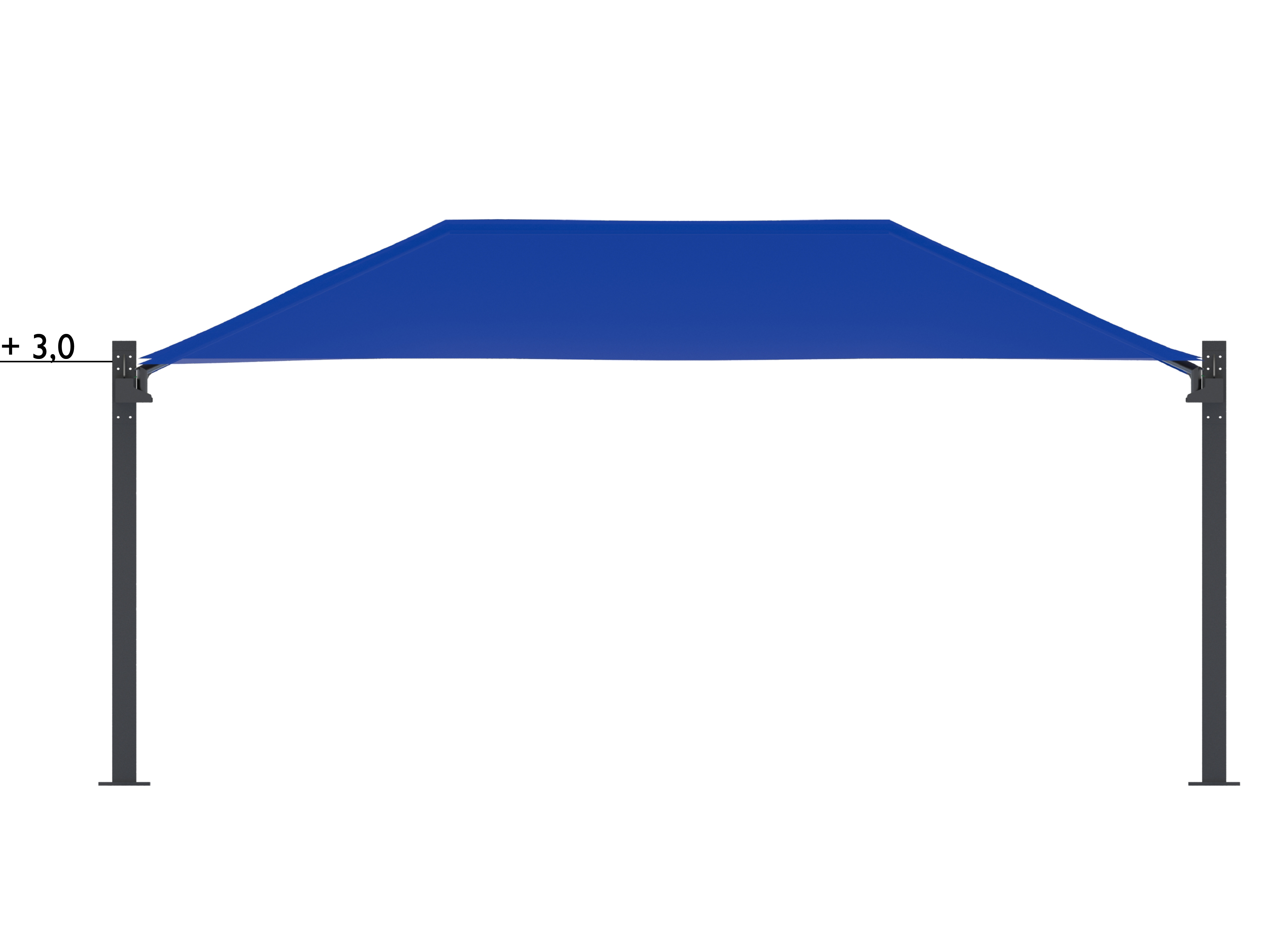 Shade Structure Full Cantilever