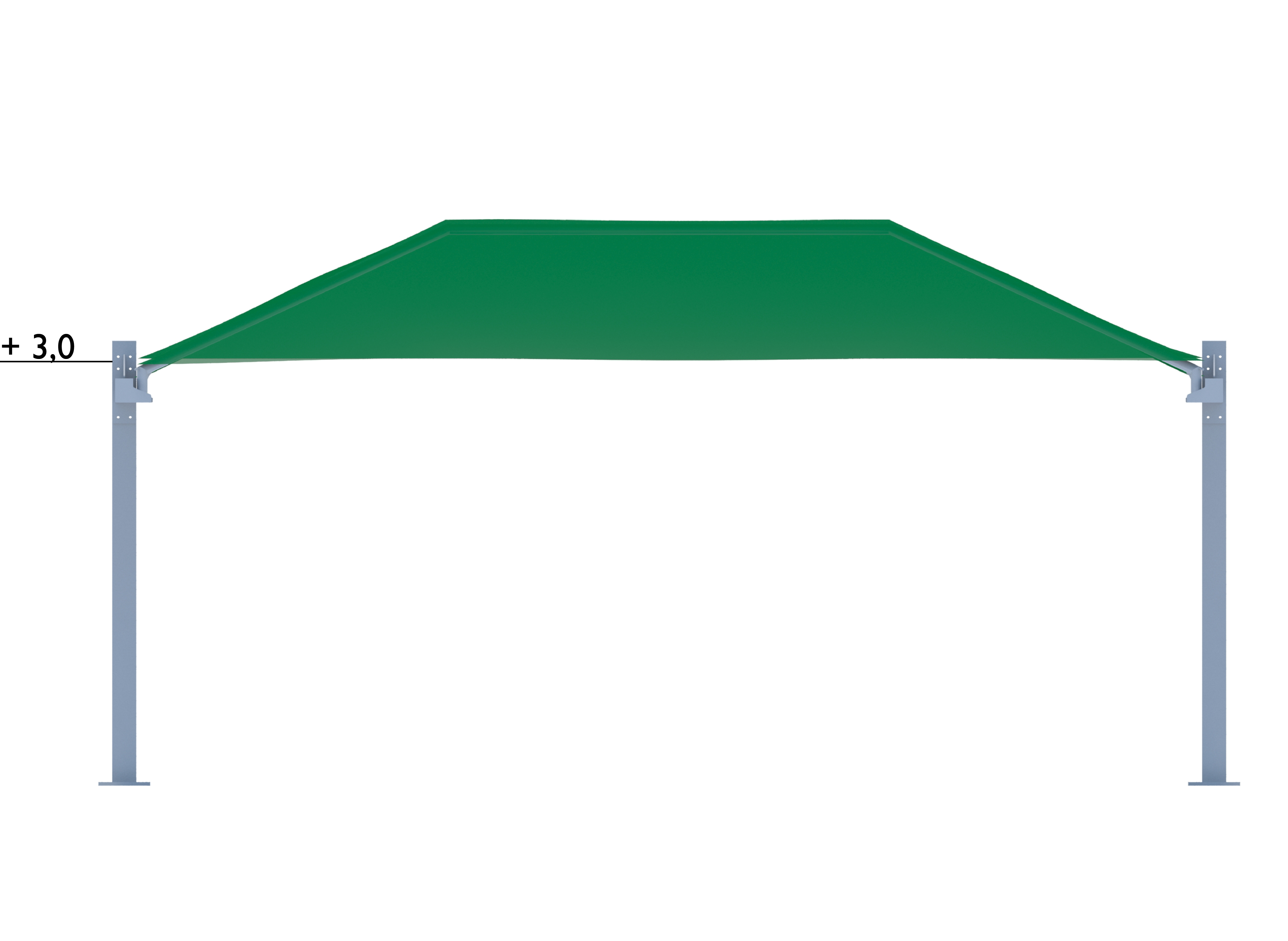 Shade Structure Full Cantilever