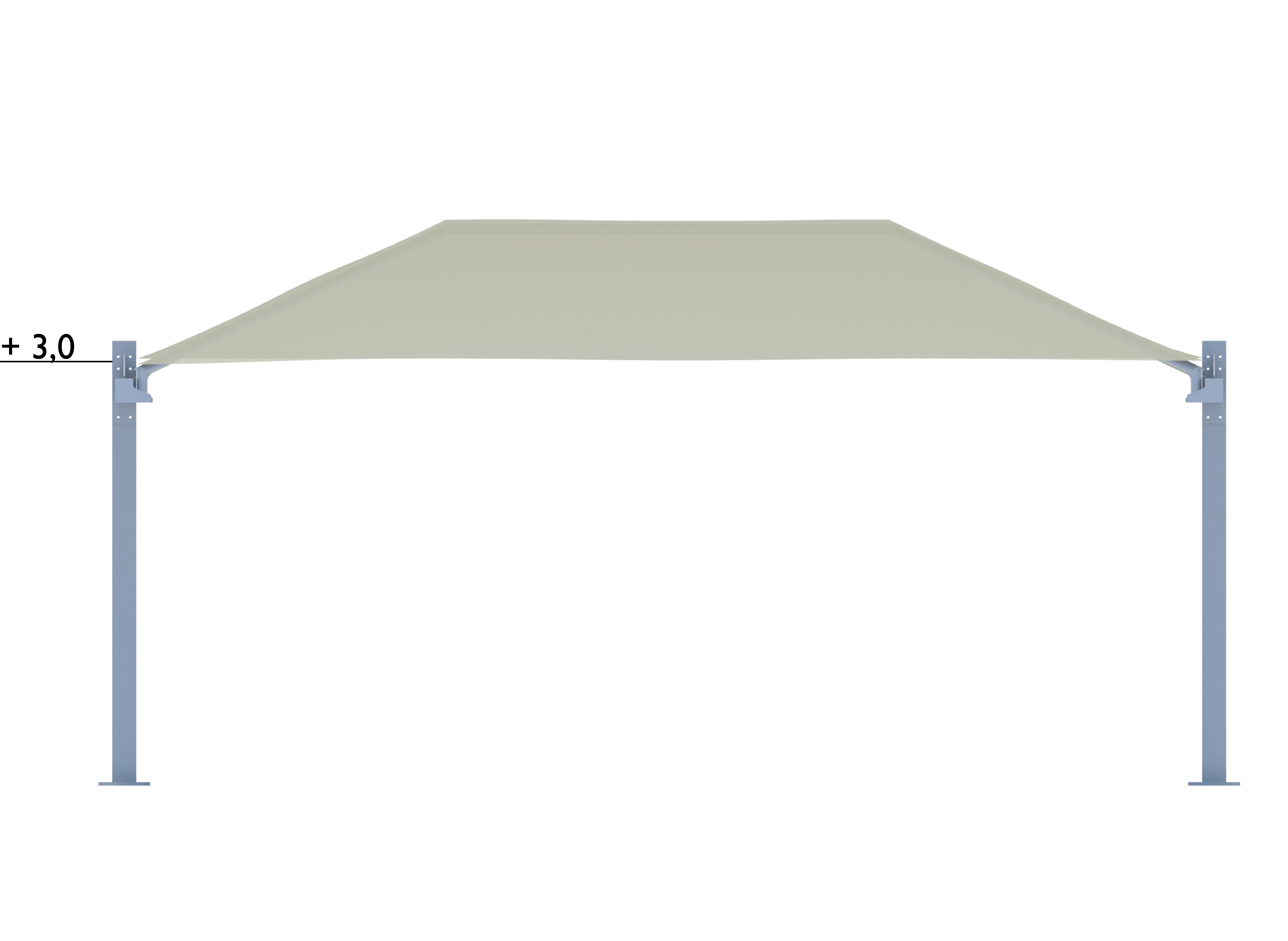 Shade Structure Full Cantilever