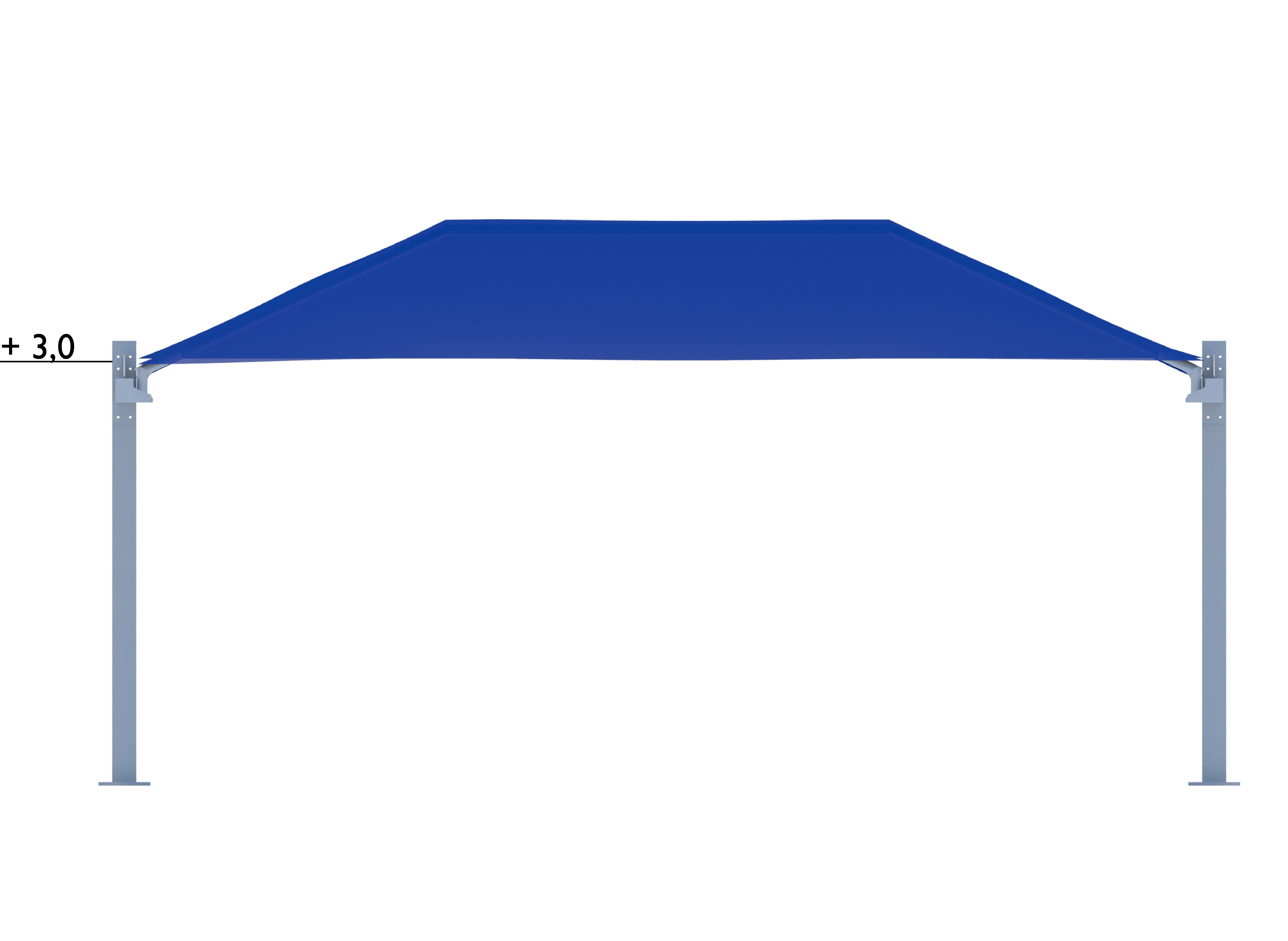 Shade Structure Full Cantilever