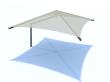 Shade Structure Single Post Cantilever