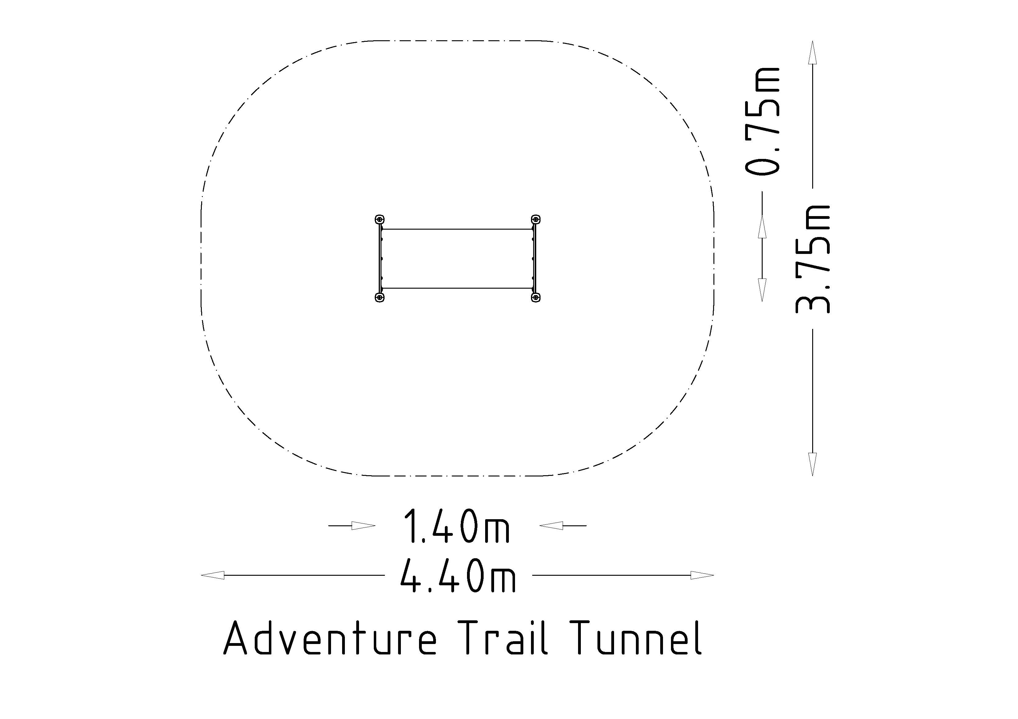 UniMini Tunnel del percorso avventura