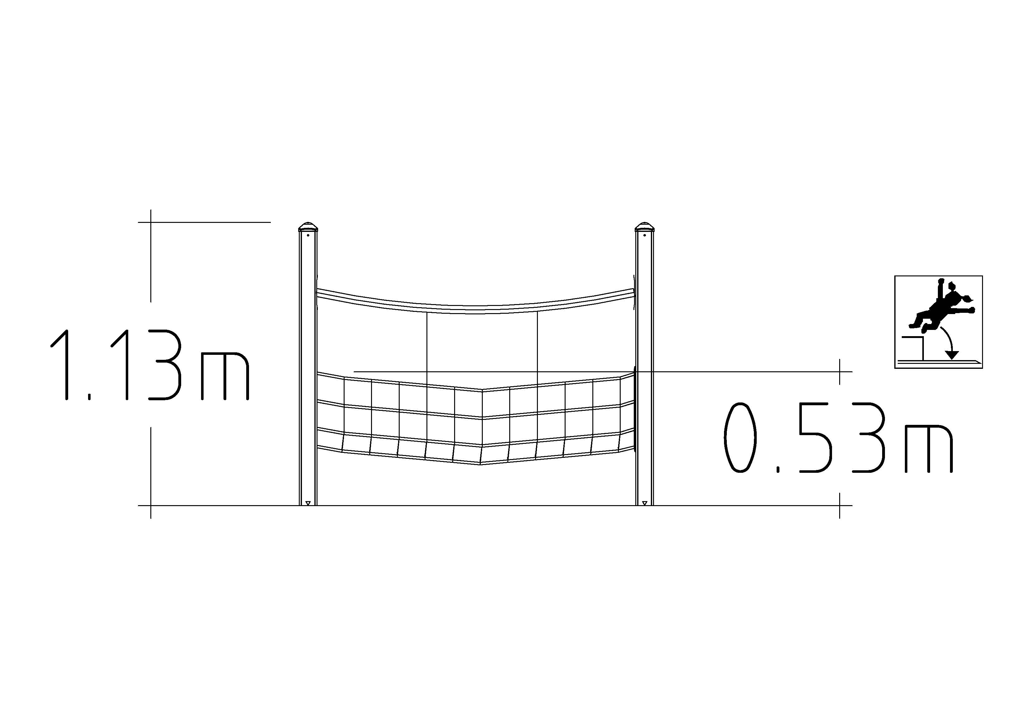UniMini Trail Net Bridge